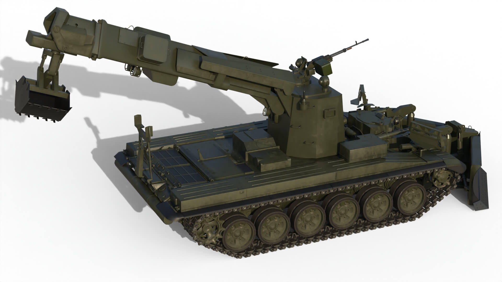IMR-3M Multipurpose Engineering Vehicle 3D Model