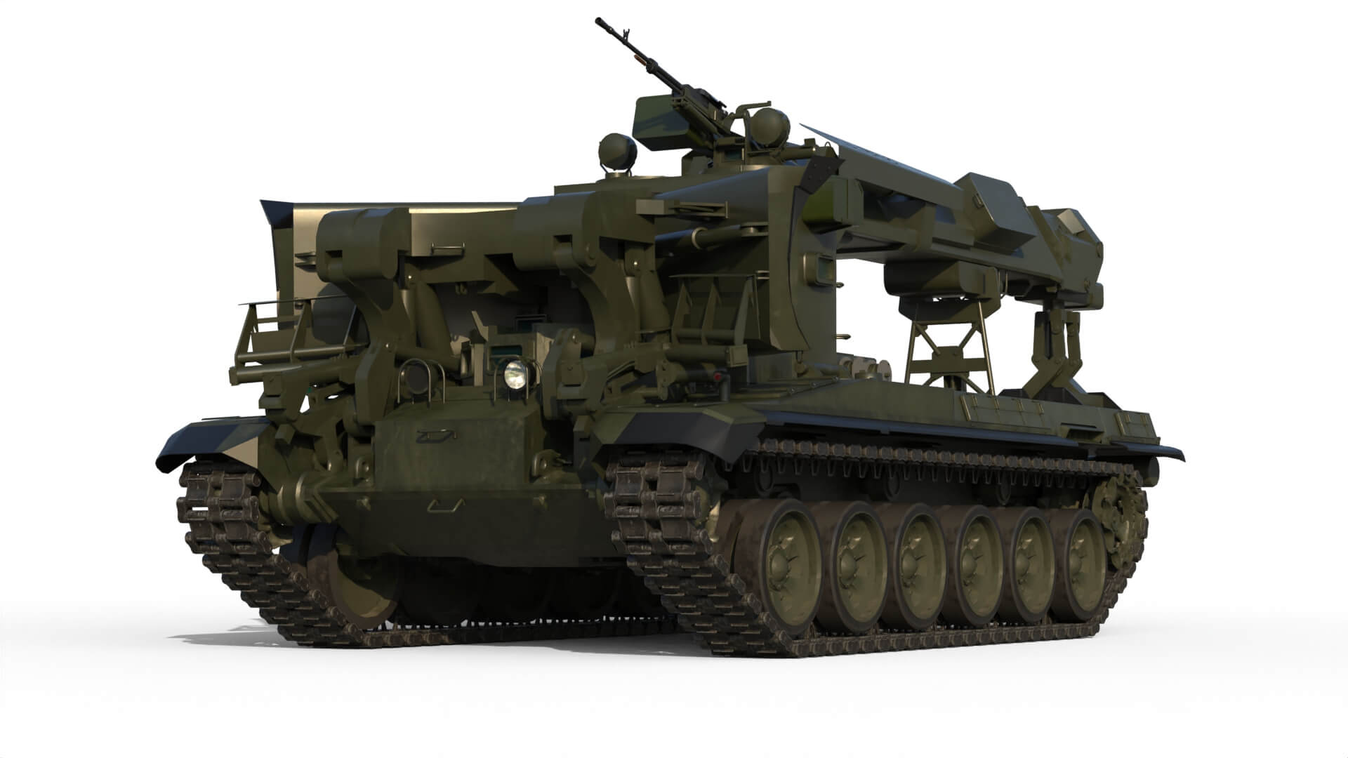 IMR-3M Multipurpose Engineering Vehicle 3D Model