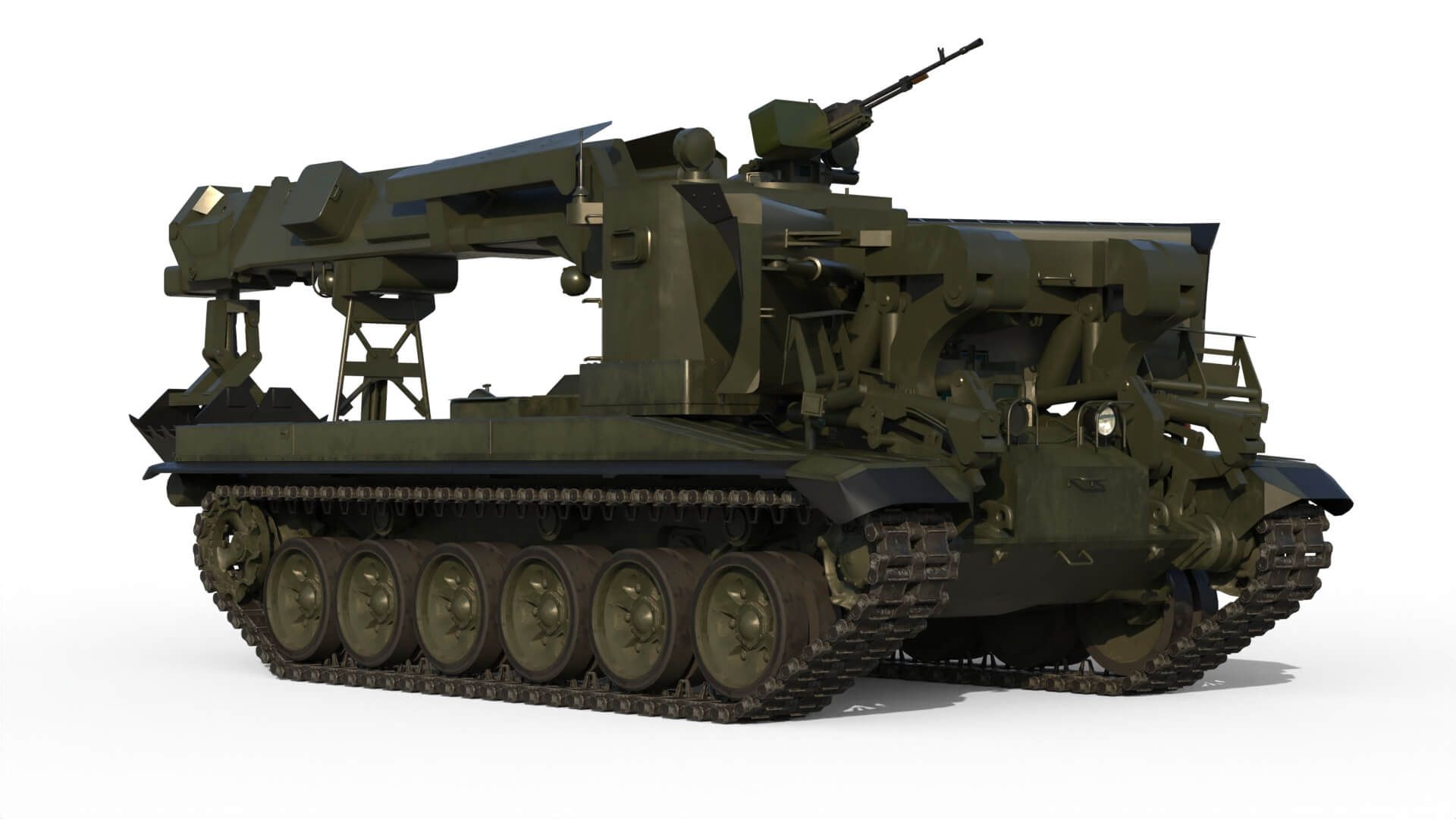 IMR-3M Multipurpose Engineering Vehicle 3D Model