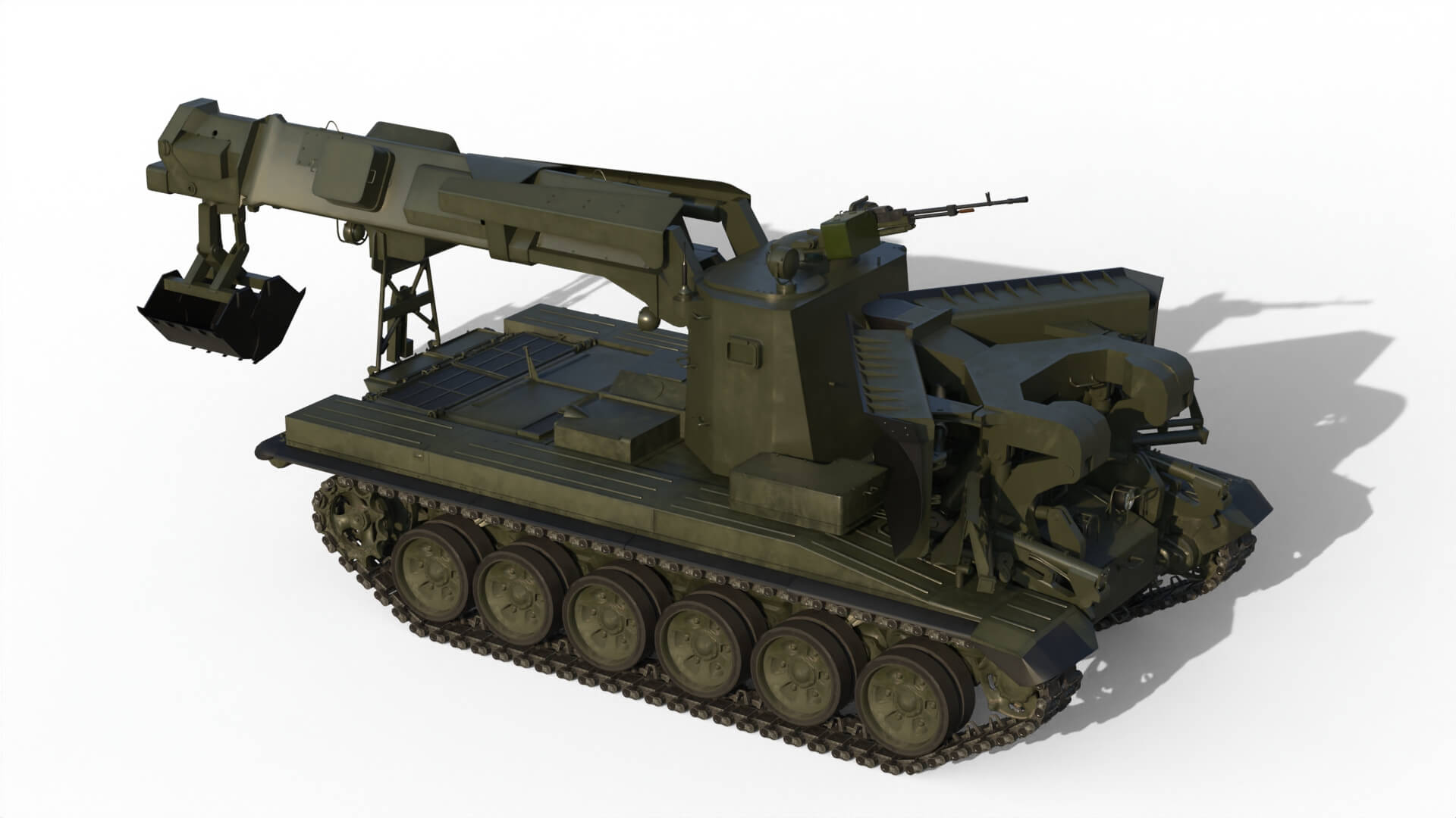IMR-3M Multipurpose Engineering Vehicle 3D Model
