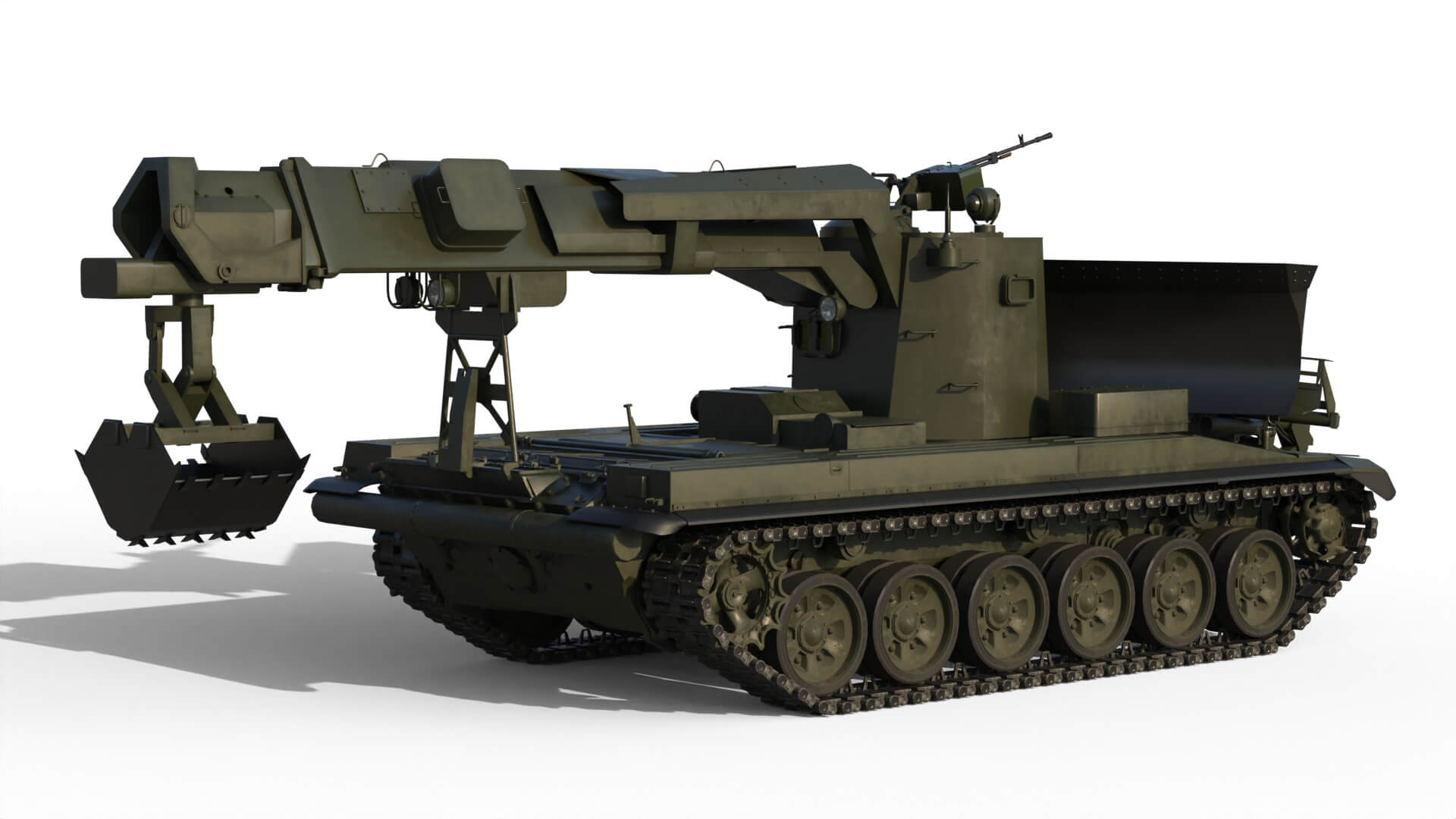 IMR-3M Multipurpose Engineering Vehicle 3D Model