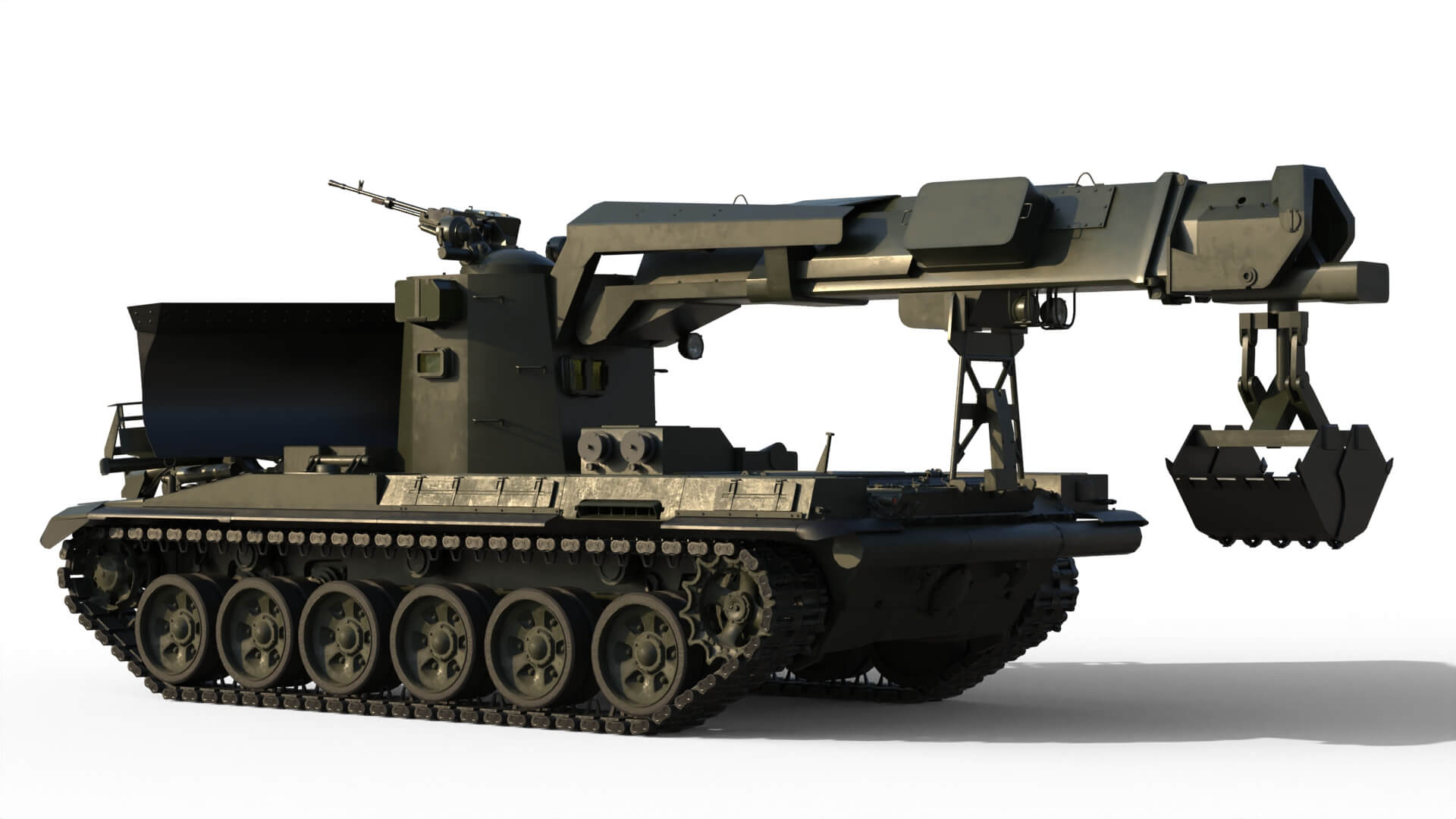 IMR-3M Multipurpose Engineering Vehicle 3D Model