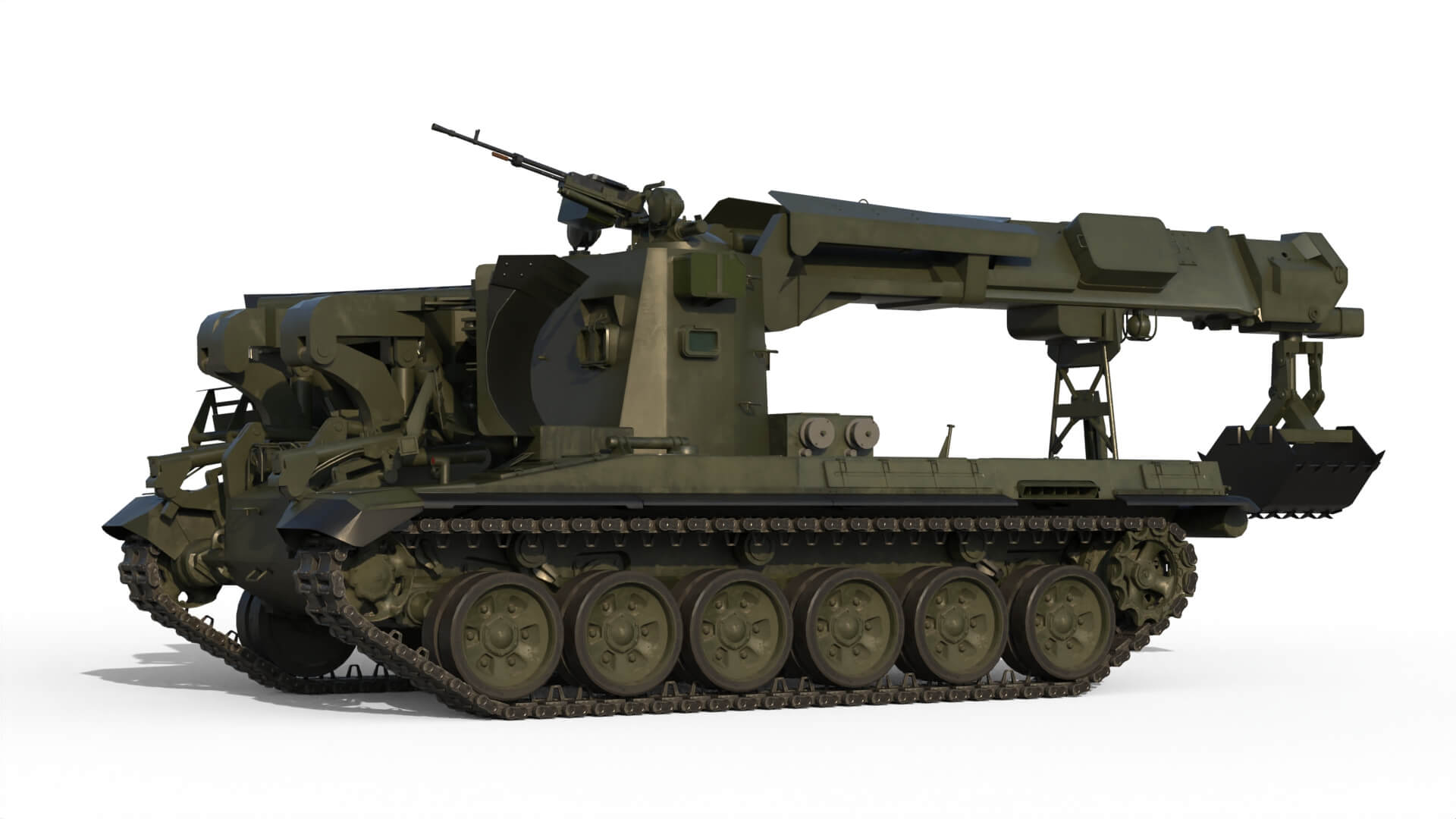 IMR-3M Multipurpose Engineering Vehicle 3D Model