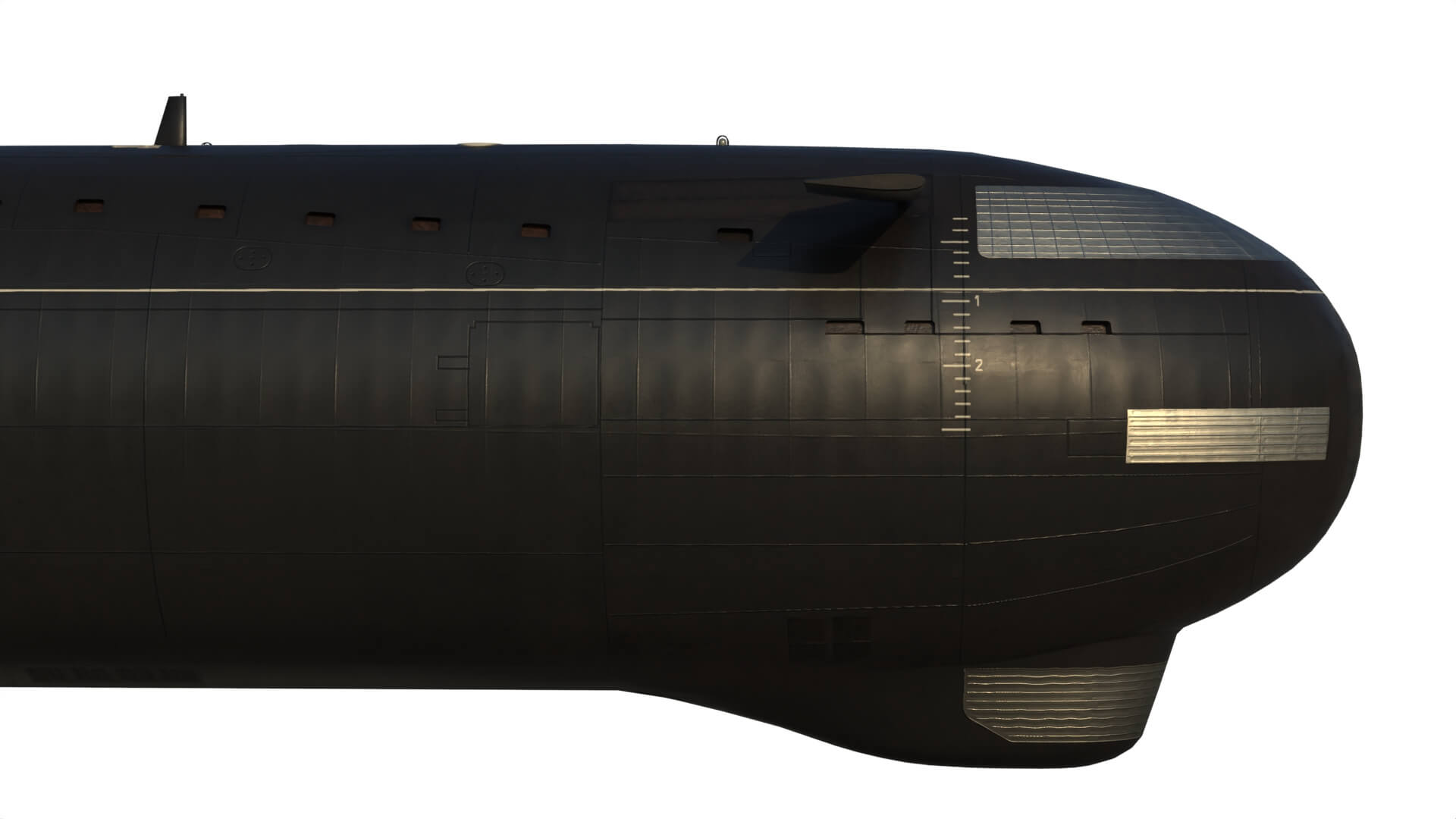 K-3 Submarine Project 627 3D Model