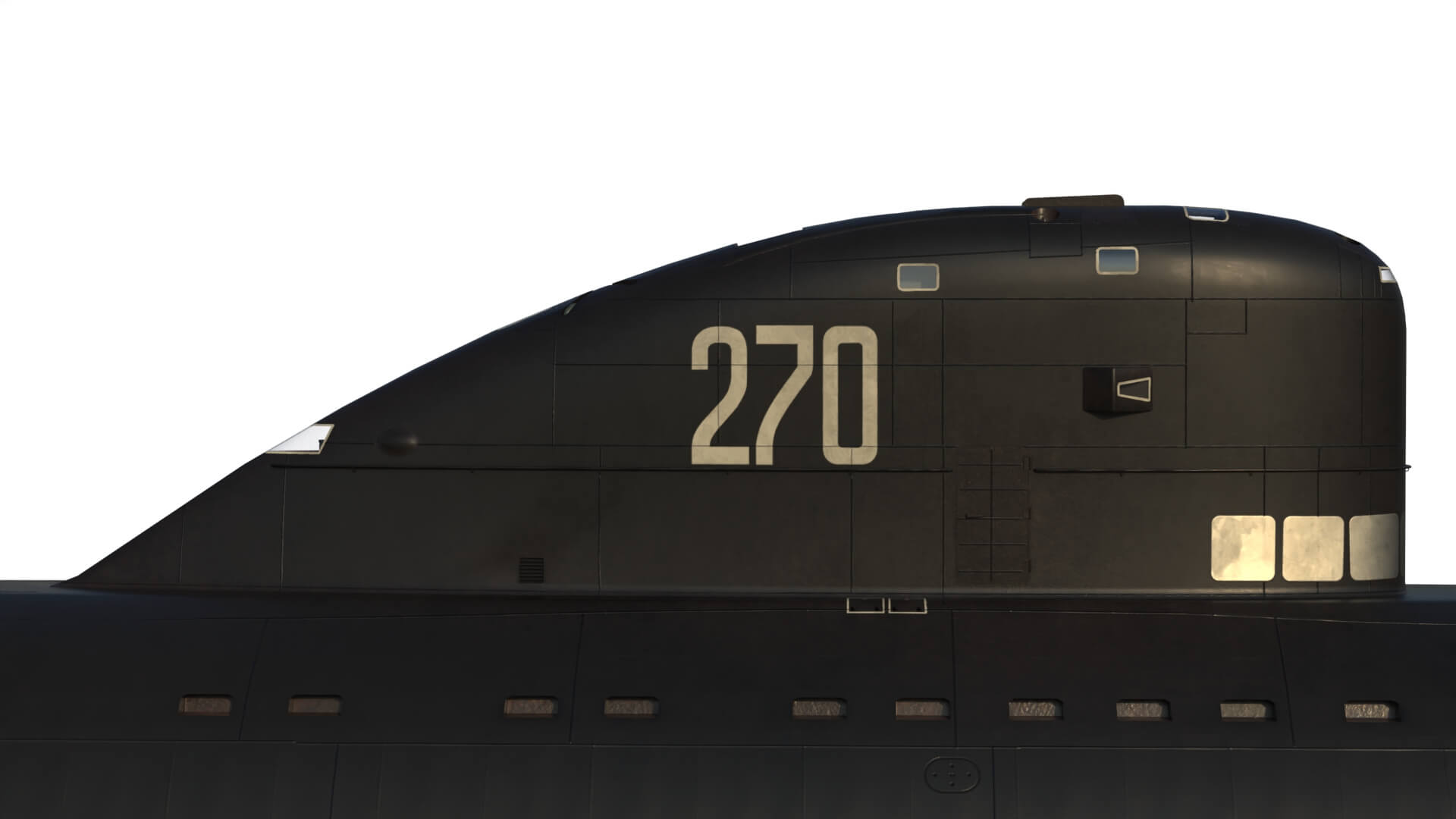 K-3 Submarine Project 627 3D Model
