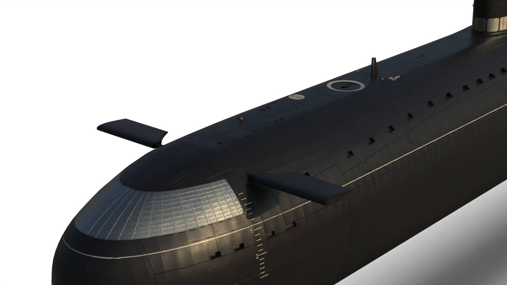K-3 Submarine Project 627 3D Model