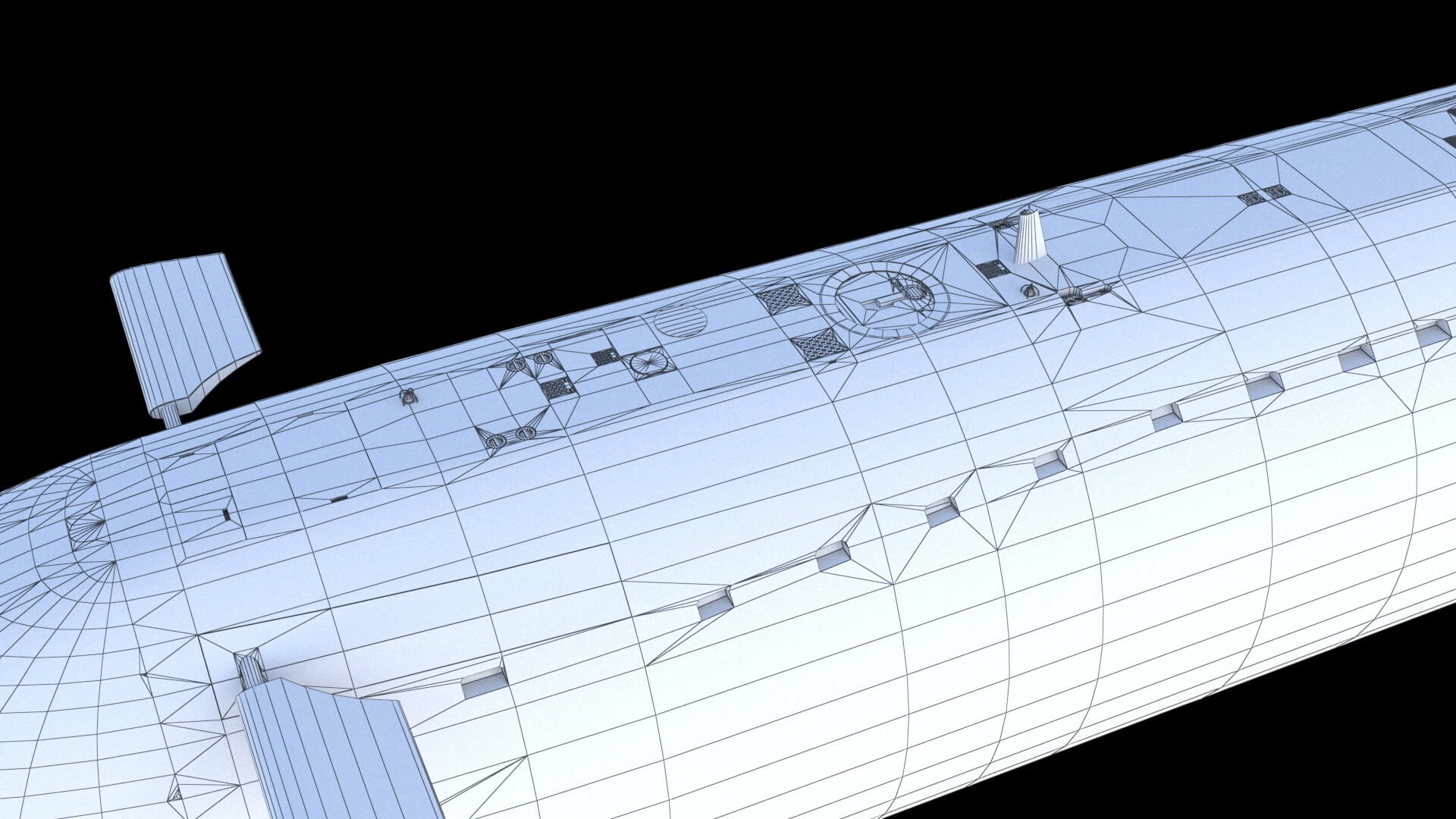 K-3 Submarine Project 627 3D Model
