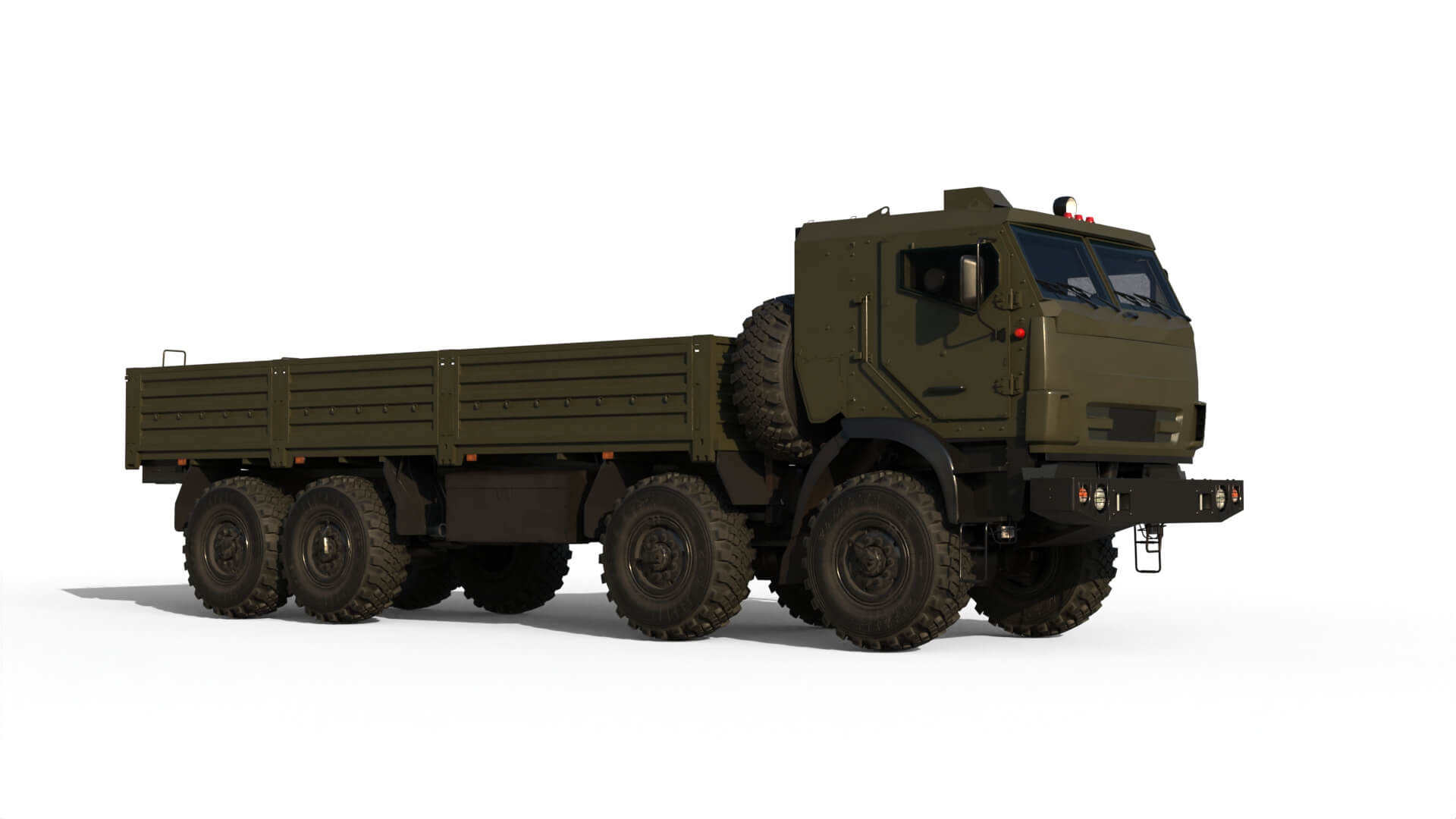 Kamaz 63501 Armored 3D Model