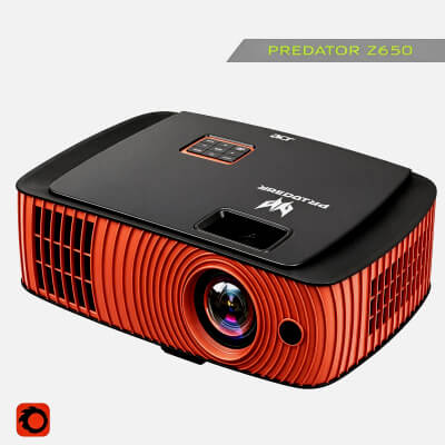 Acer Predator Z650 Projector 3D Model