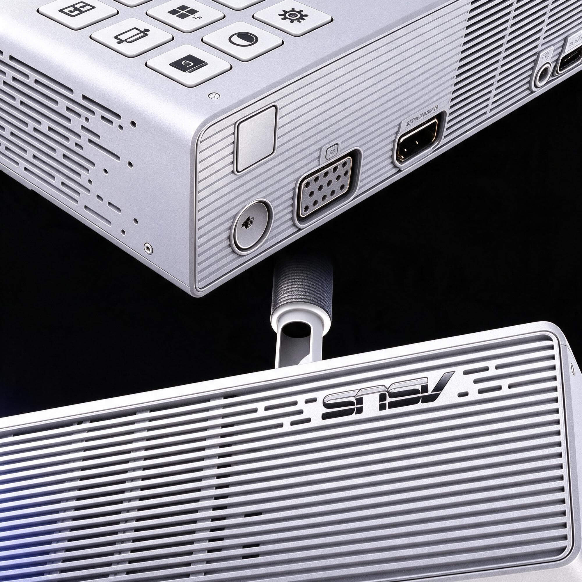 ASUS Portable Projector with Ceiling Mount 3D Model 3D Model