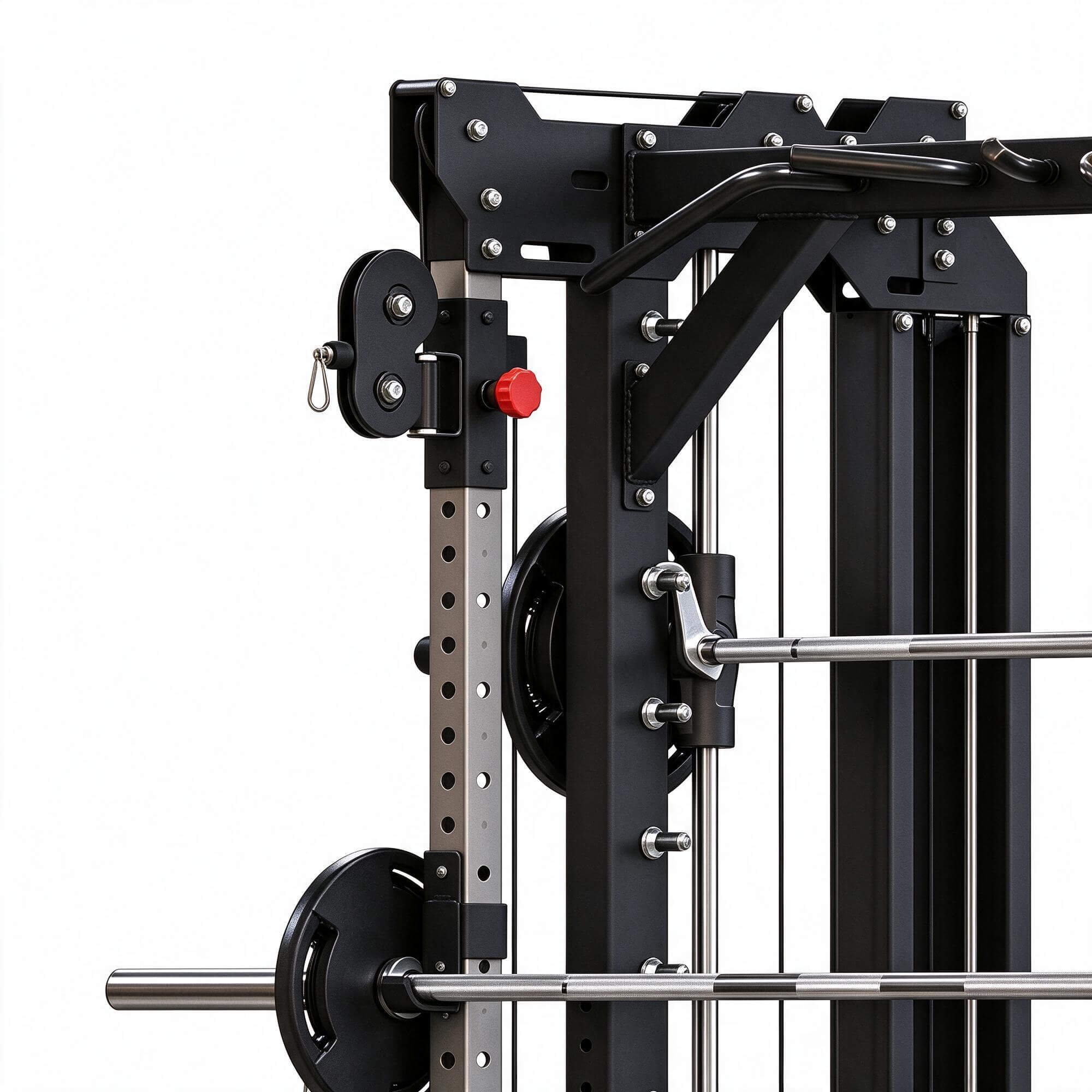 ATX Multi Functional Smith Power Rack Gym 3d Model 3D Model
