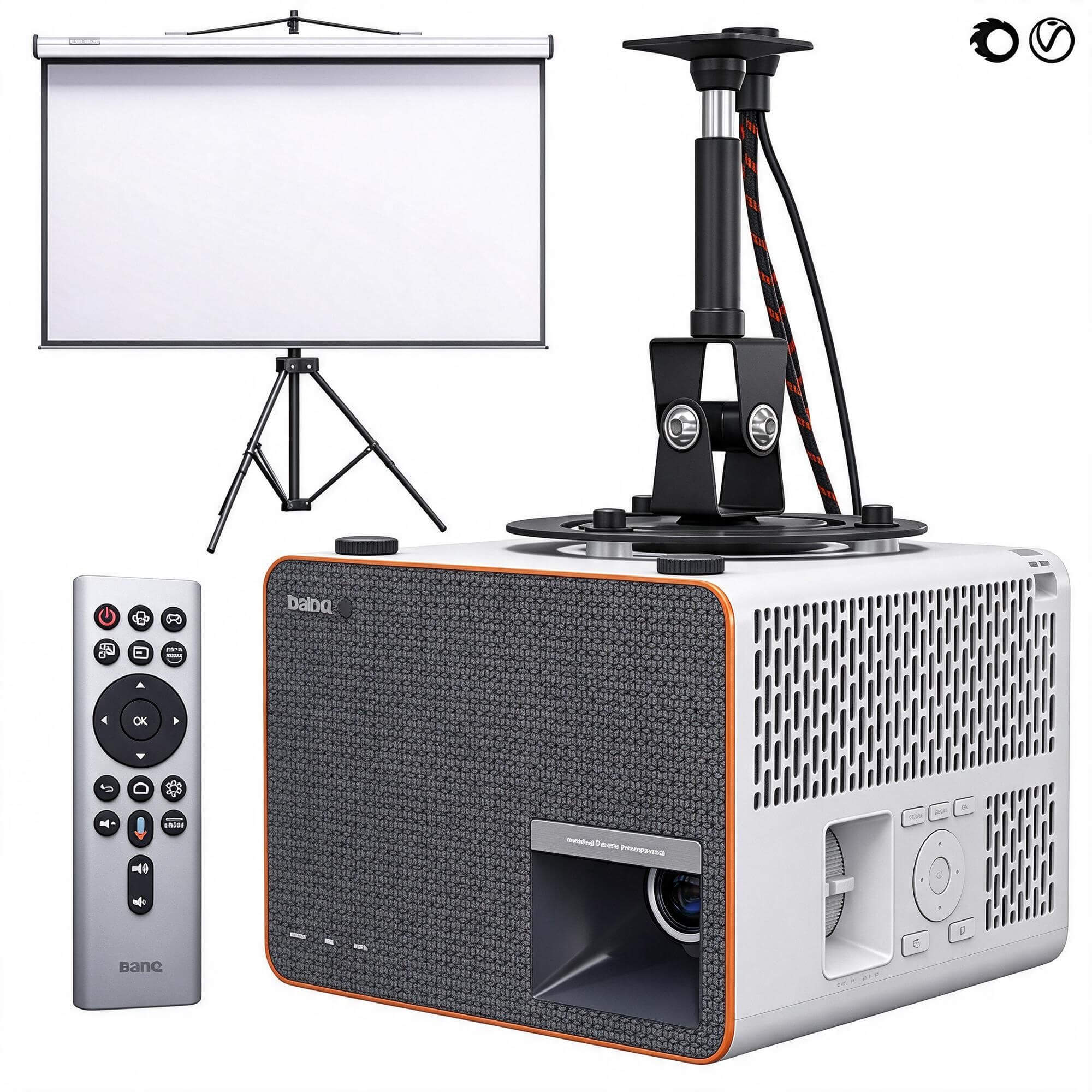 BALBO Portable Projector Set 3D Model 3D Model