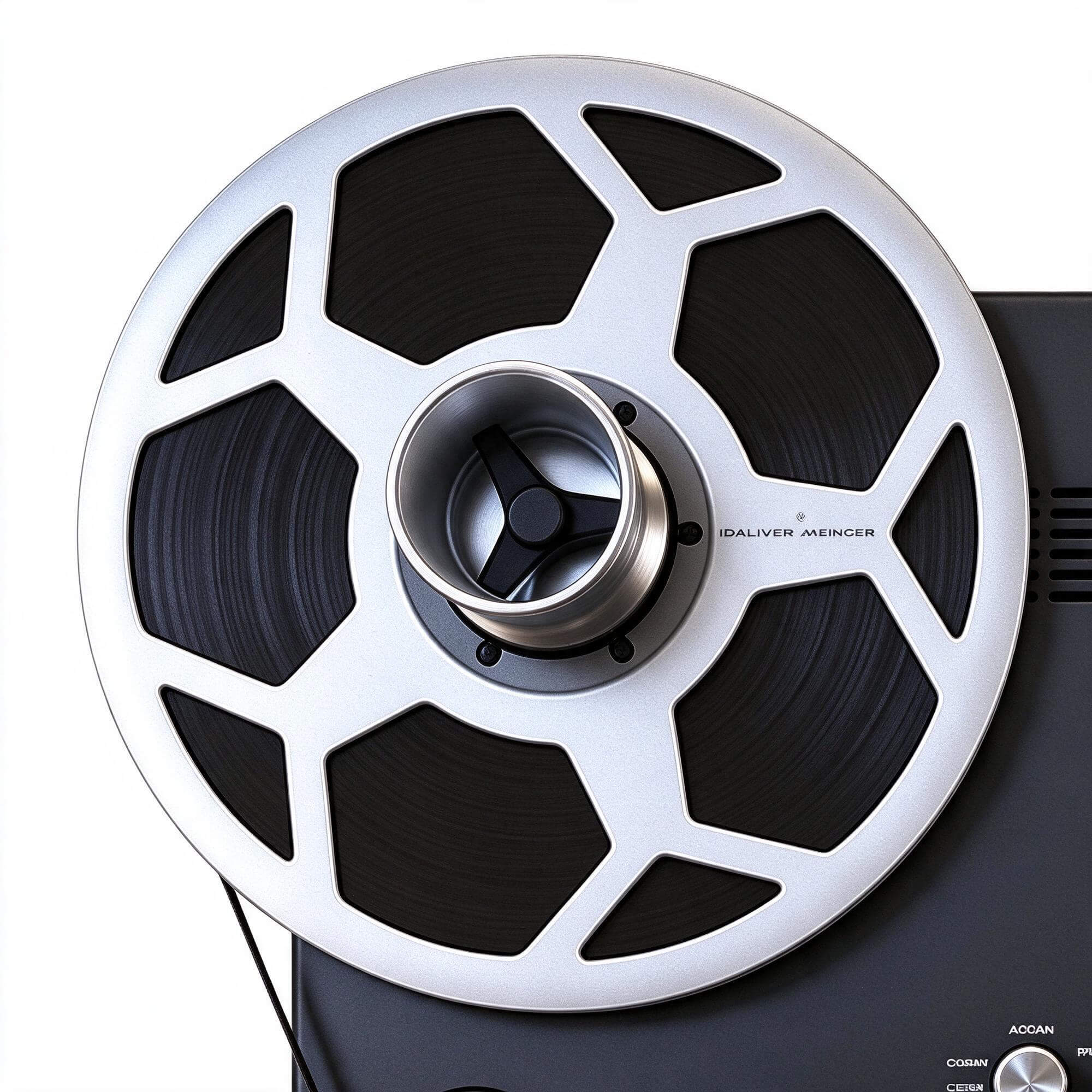Ballfinger Reel to Reel Tape Recorder 3D Model 3D Model