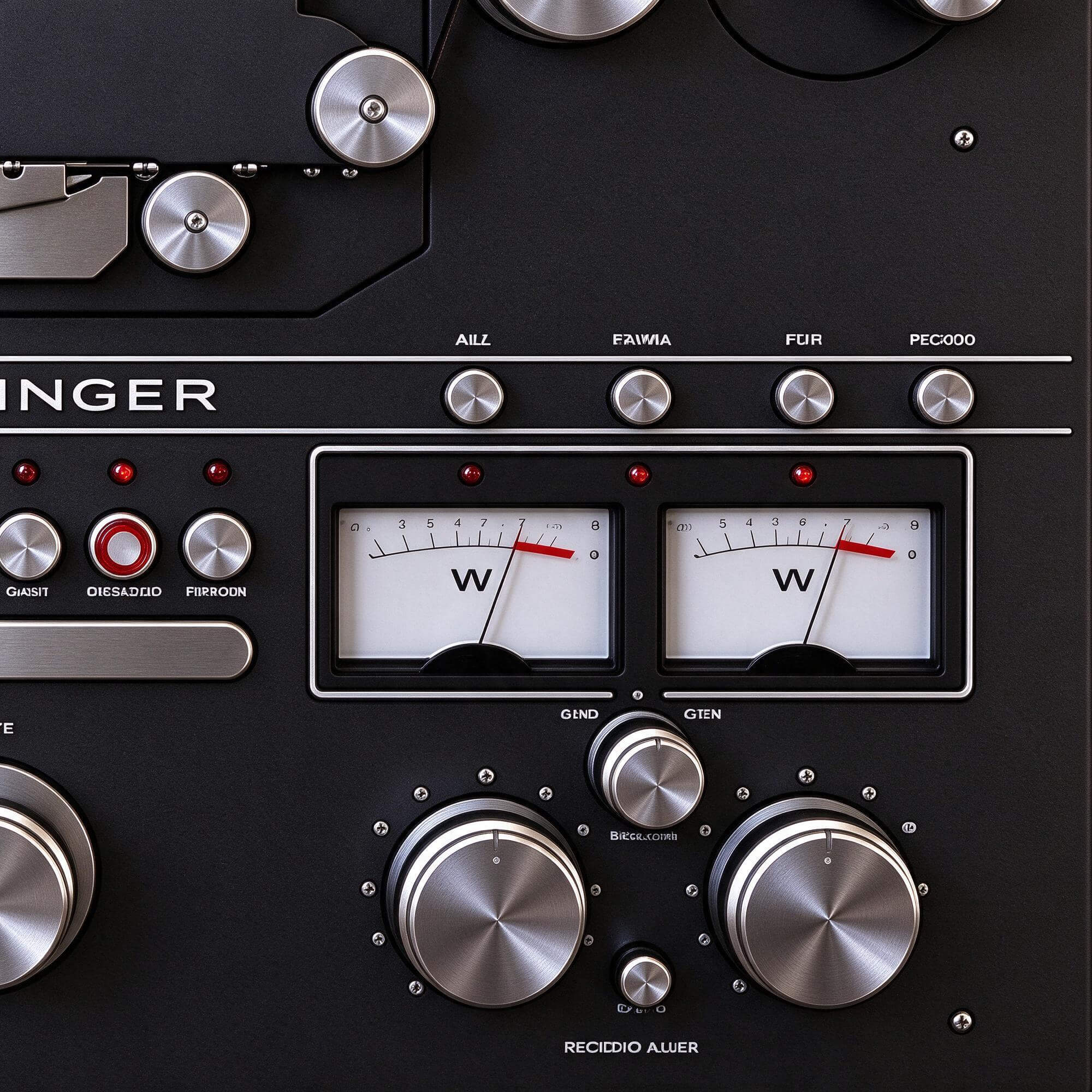 Ballfinger Reel to Reel Tape Recorder 3D Model 3D Model