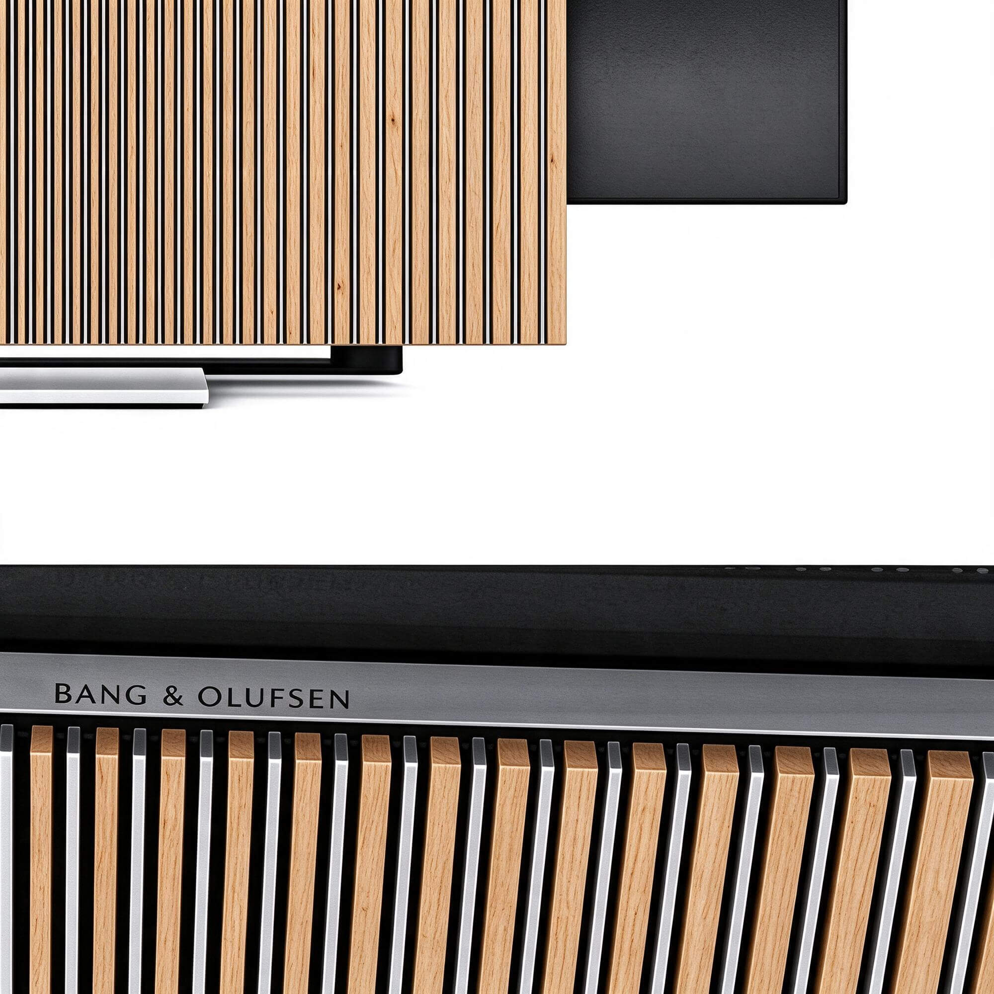 Bang and Olufsen Wooden Front TV 3D Model 3D Model