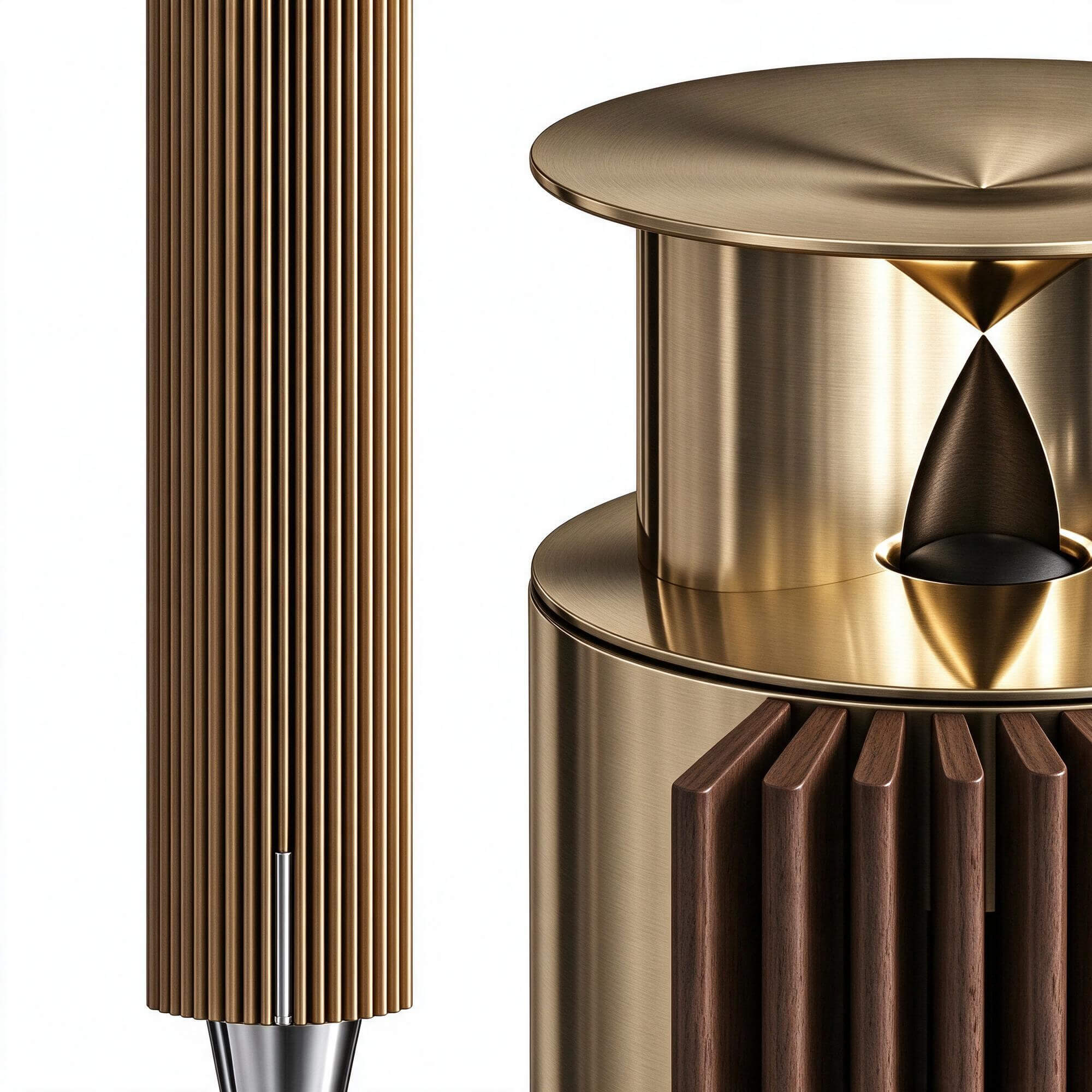 Bang & Olufsen Vertical Floor Standing Speaker 3D Model 3D Model