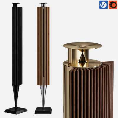Bang & Olufsen Vertical Floor Standing Speaker 3D Model