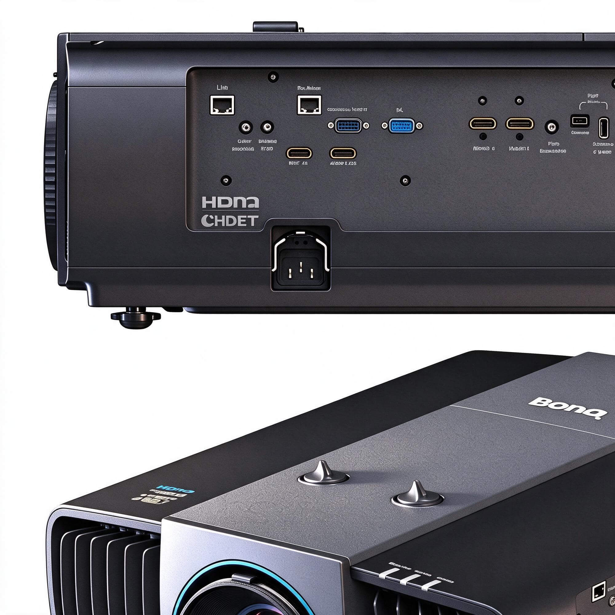 BenQ Professional Laser Projector Set 3D Model 3D Model