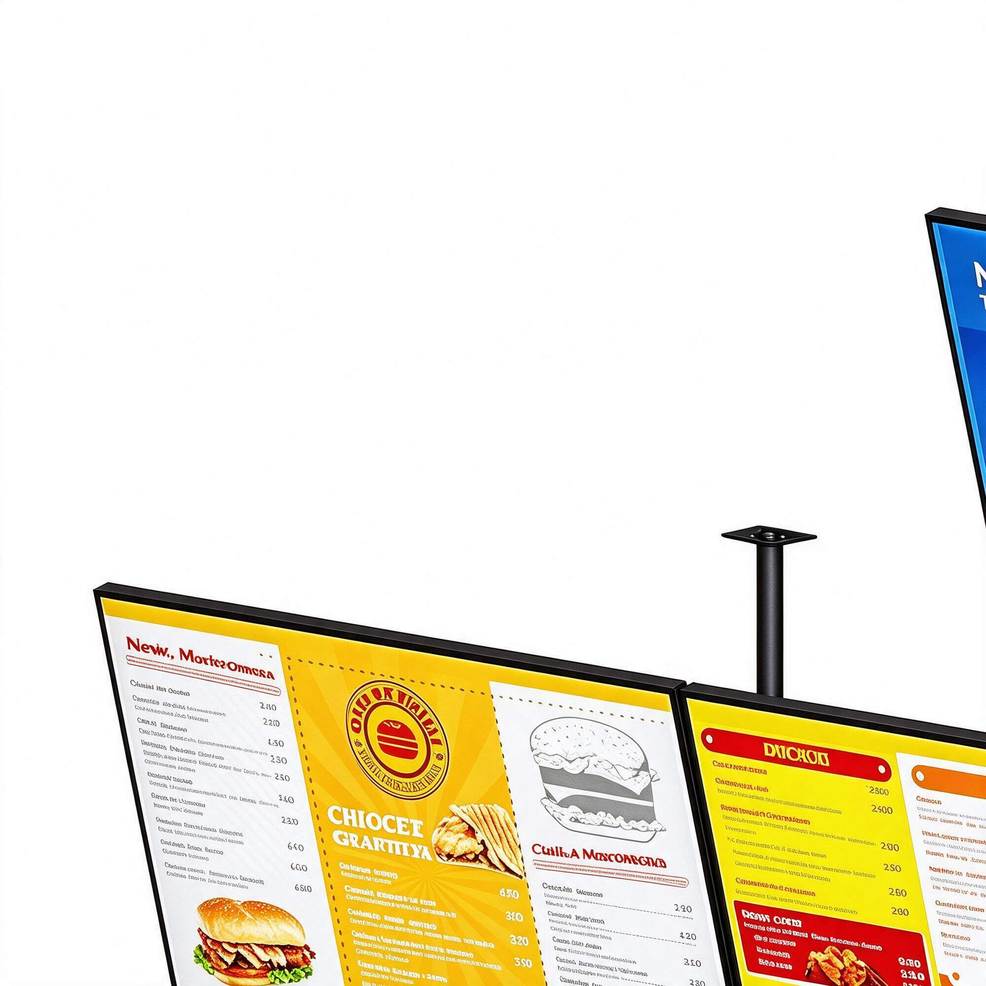 Ceiling Mount Information Display Digital Signage 3D Model 3D Model