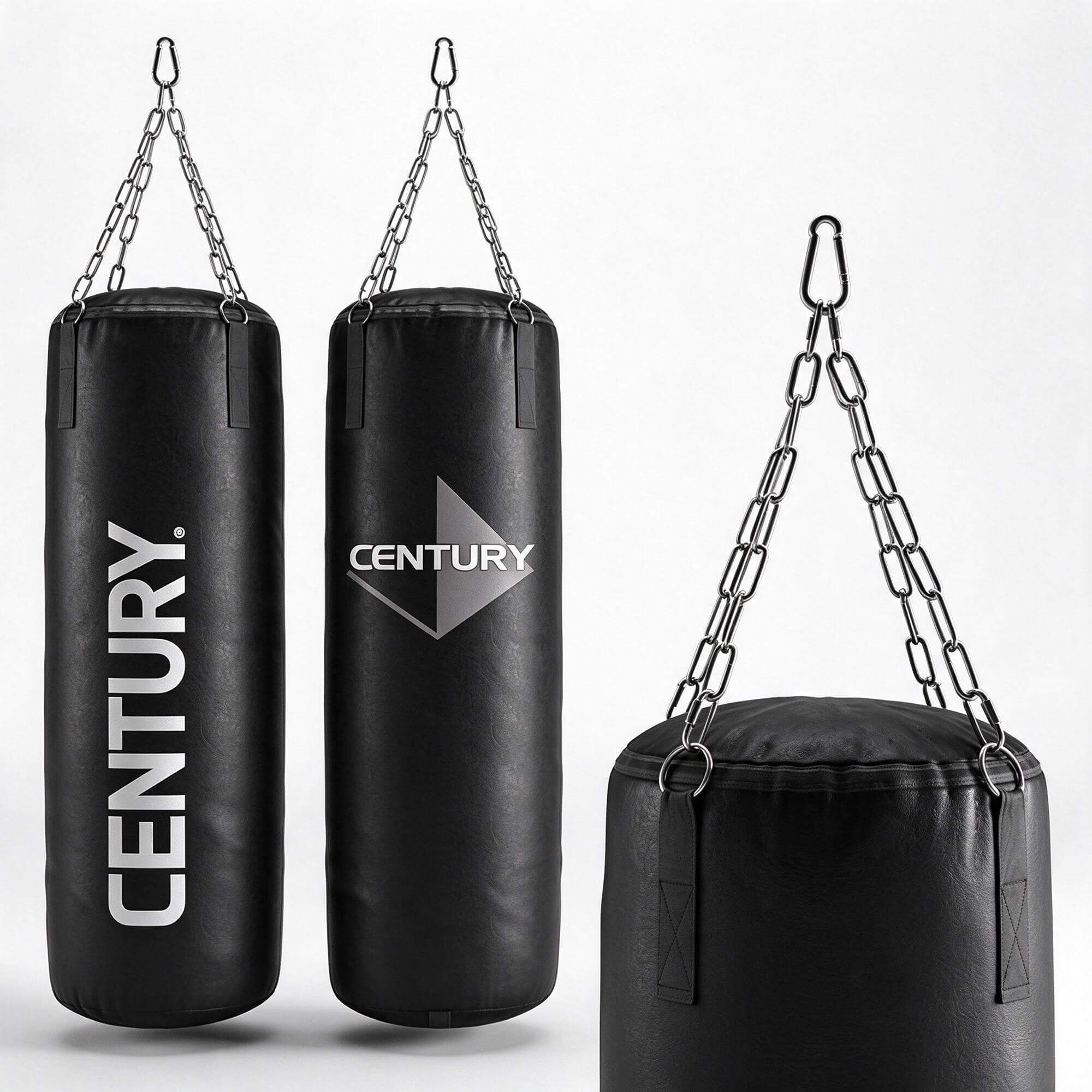 Century Punching Bag Set 3D Model Boxing Training Heavy Bag 3D Model