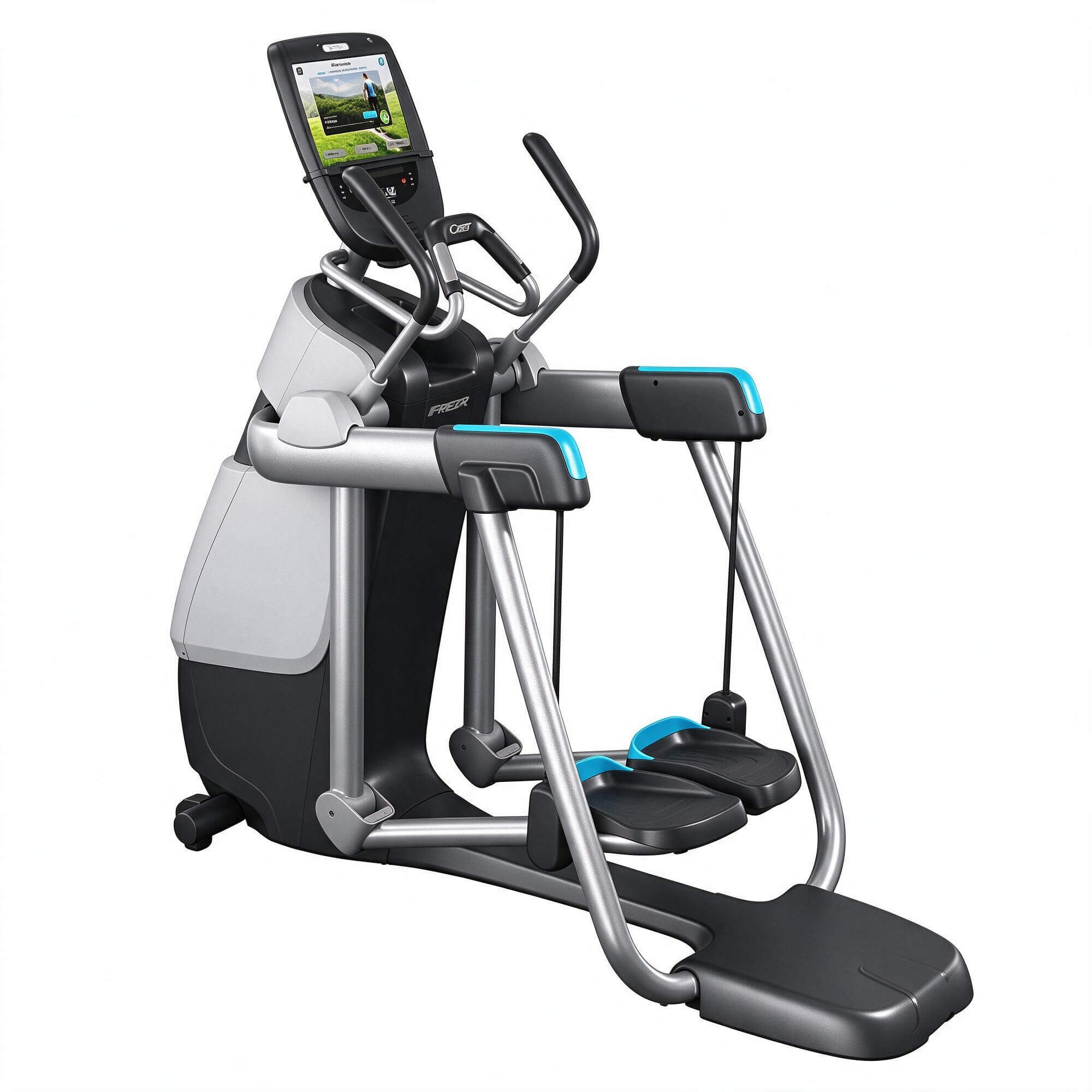 Commercial Elliptical Cross Trainer 3D Model Gym Cardio Fitn 3D Model