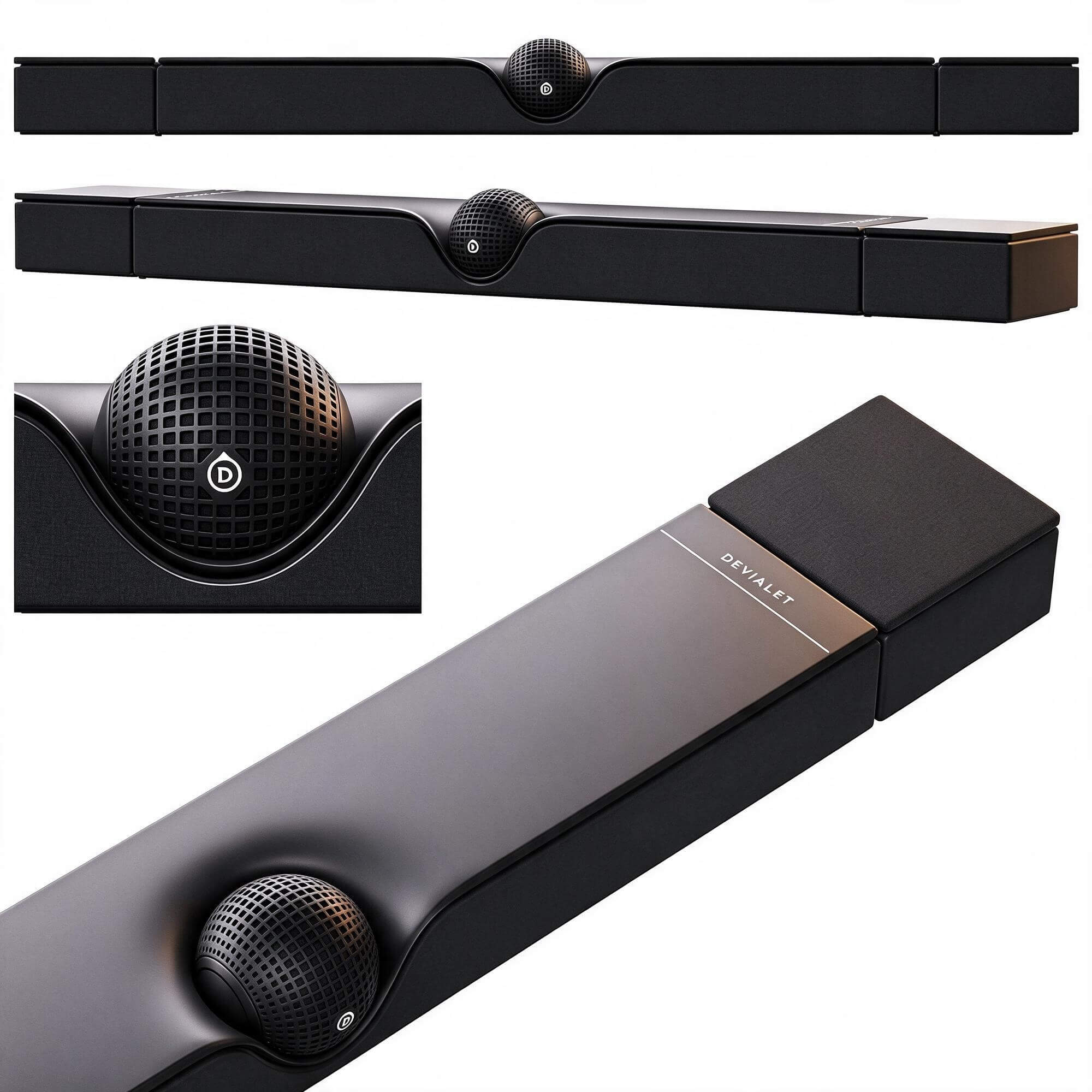 Devialet Soundbar 3D Model 3D Model
