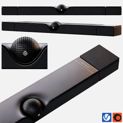 Devialet Soundbar 3D Model