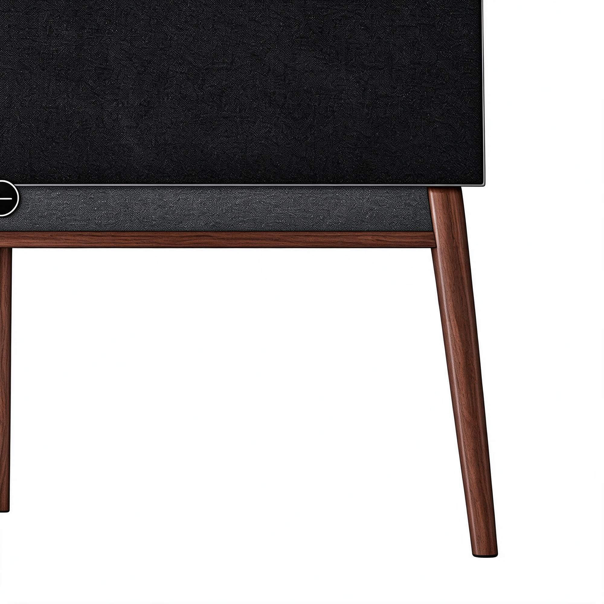 Fabric Cover TV with Wooden Tripod Stand 3D Model 3D Model