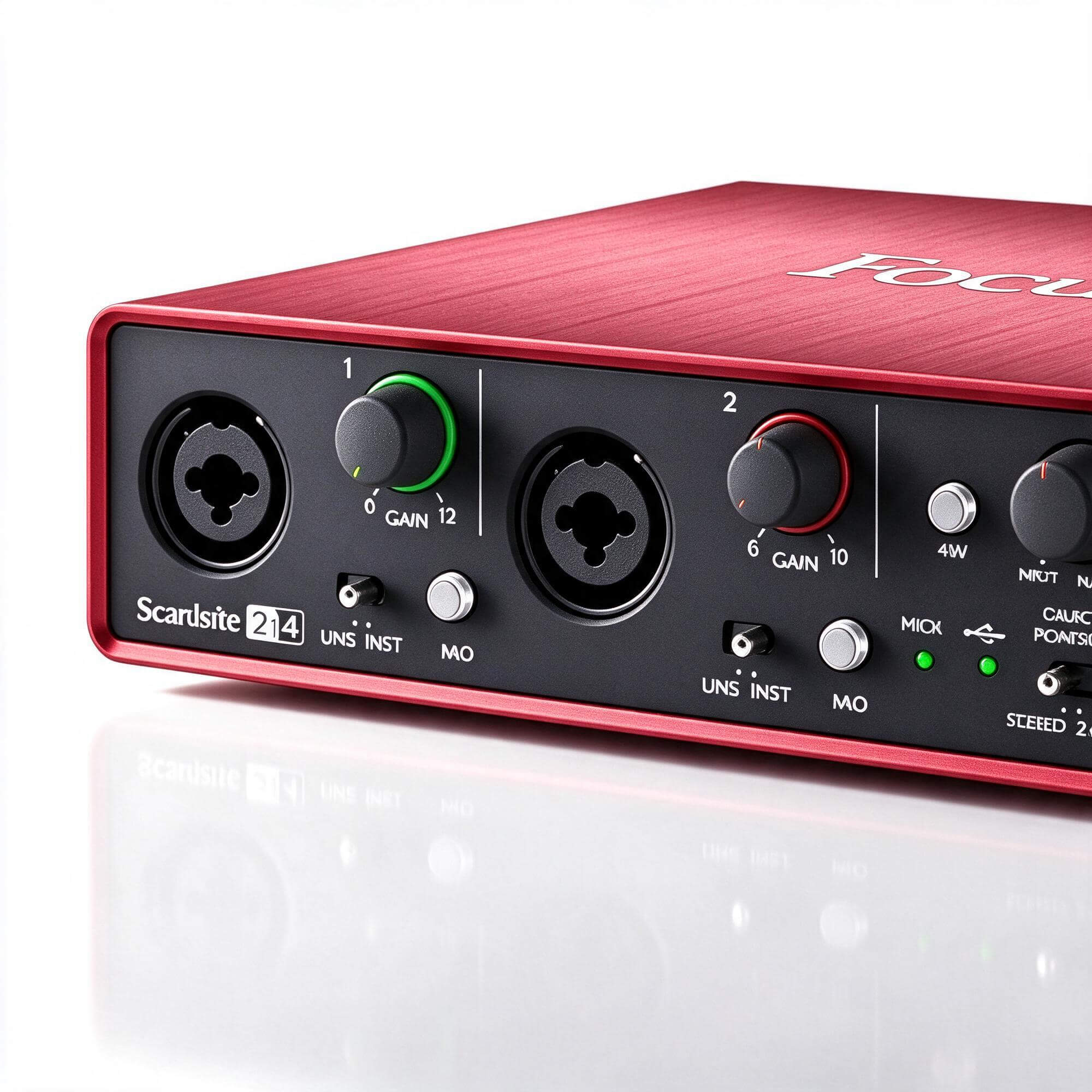 Focusrite Scarlett 2i4 Audio Interface 3D Model 3D Model