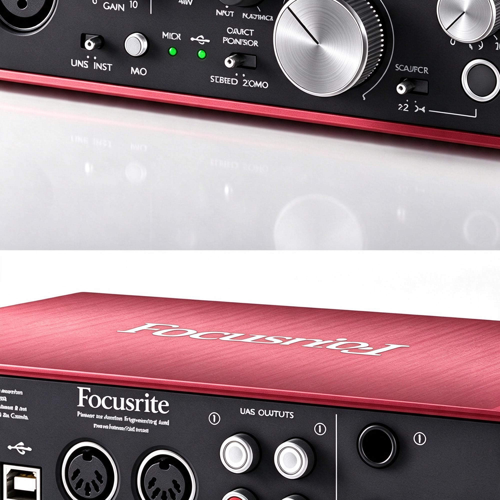 Focusrite Scarlett 2i4 Audio Interface 3D Model 3D Model