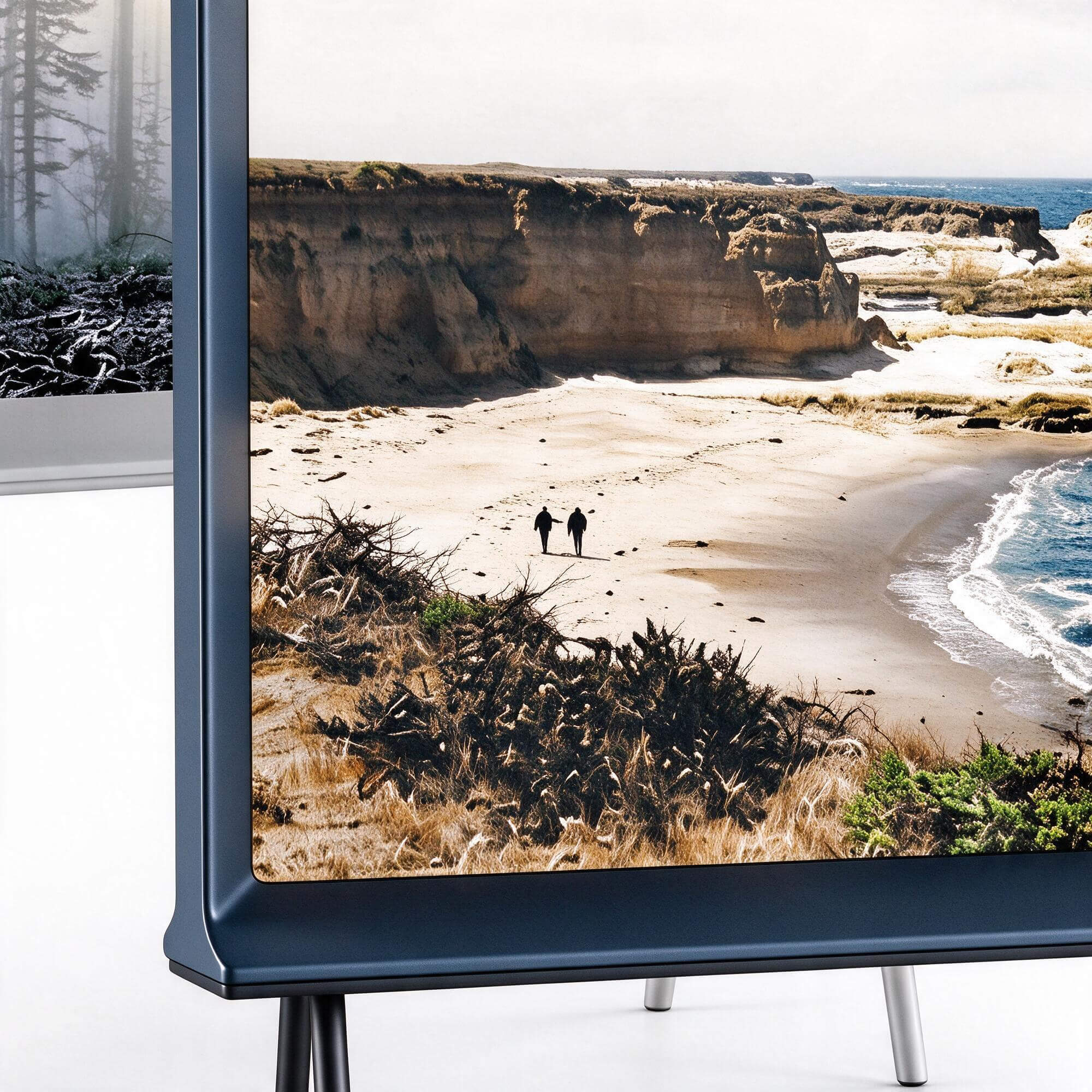 Freestanding Art Frame TV Two Color Version 3D Model 3D Model