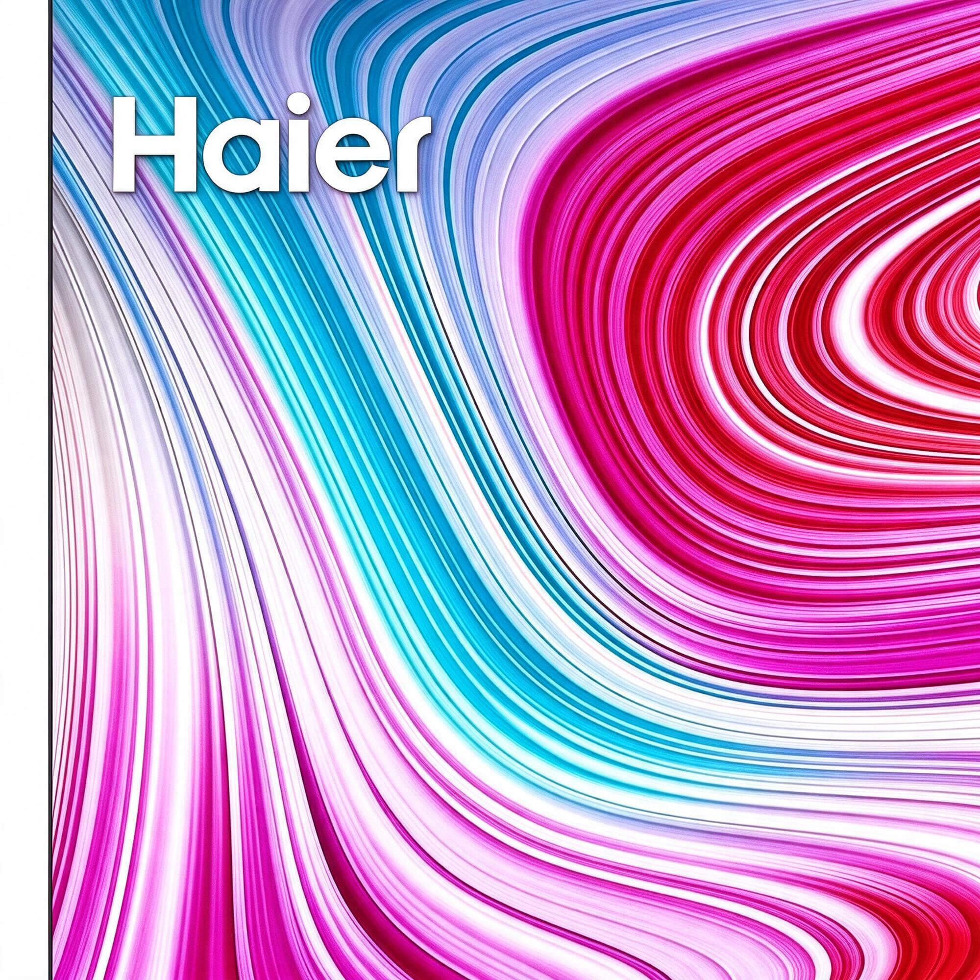 Haier Slim Flat Smart Television 3D Model 3D Model