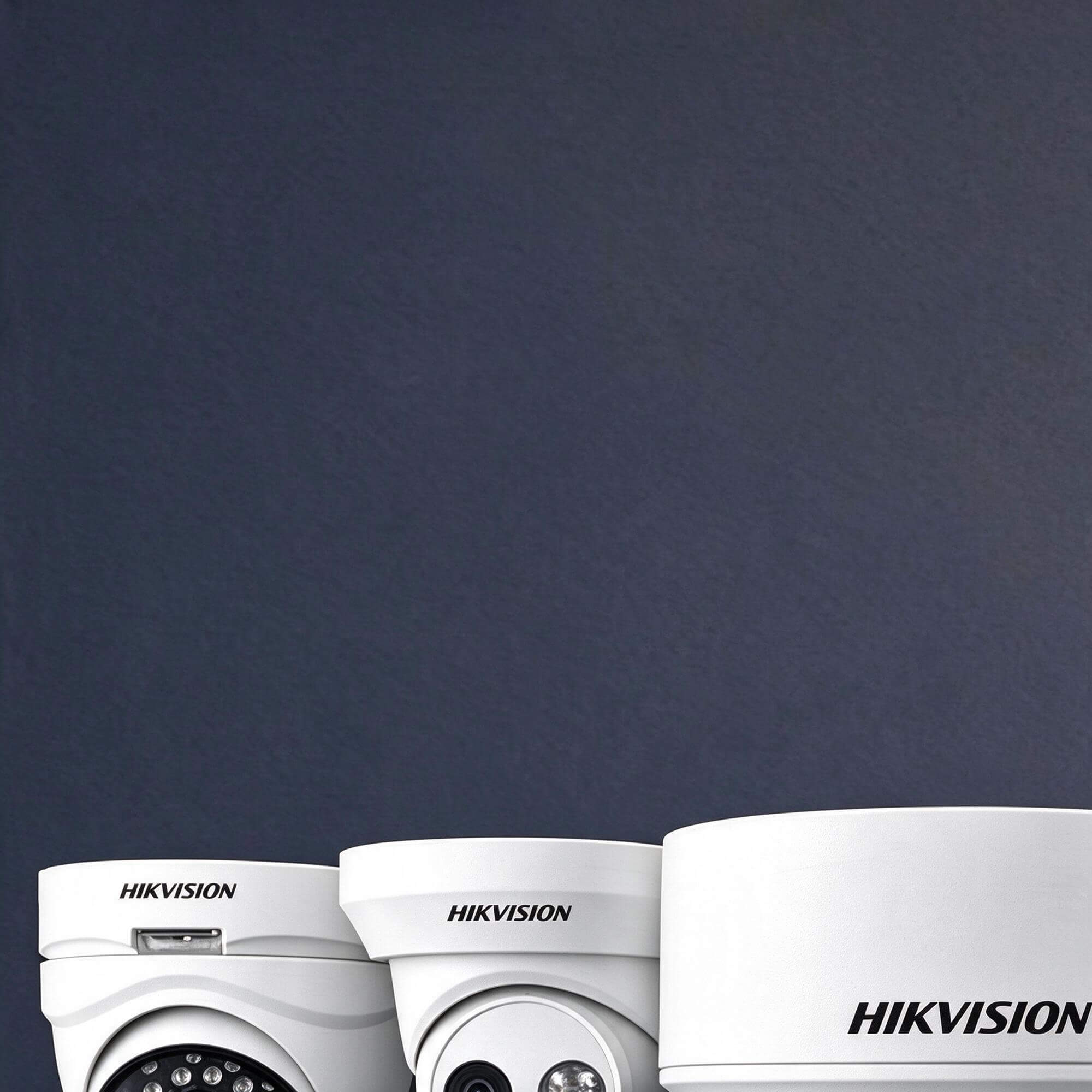 Hikvision Security Camera Set 3D Model 3D Model