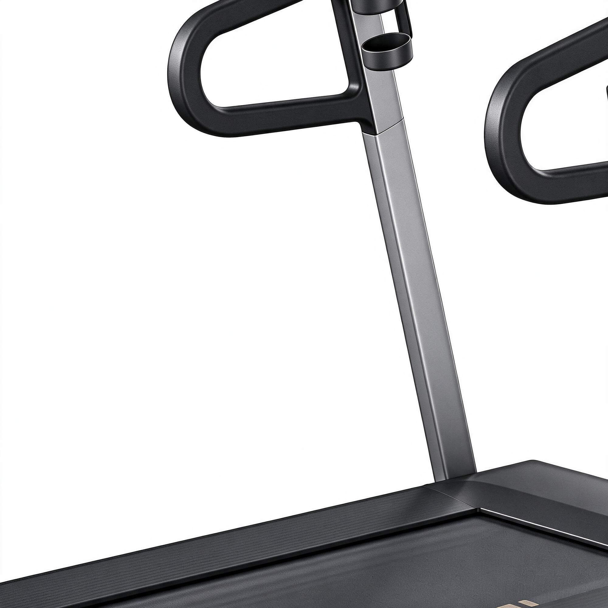Home Treadmill 3D Model Running Machine with Digital Panel A 3D Model