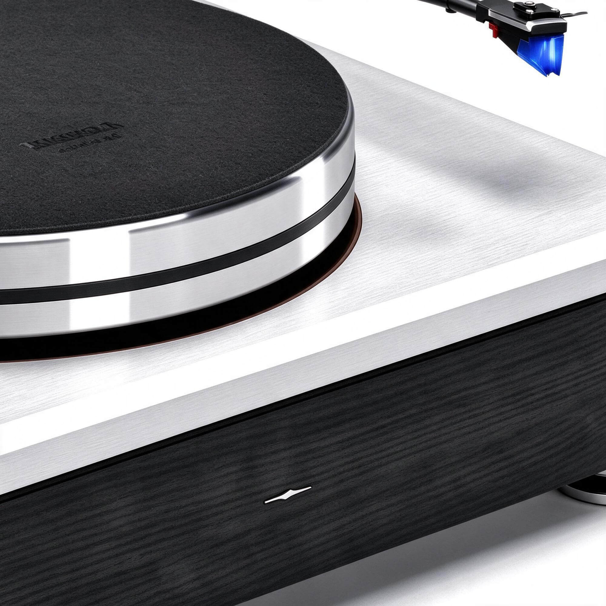 Luxury Wooden Base Vinyl Turntable Two Color 3D Model 3D Model