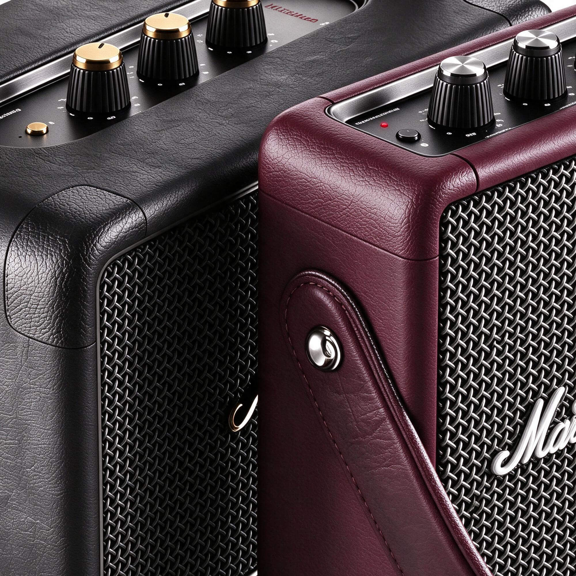 Marshall Kilburn and Stockwell Portable Speaker Set 3D Model