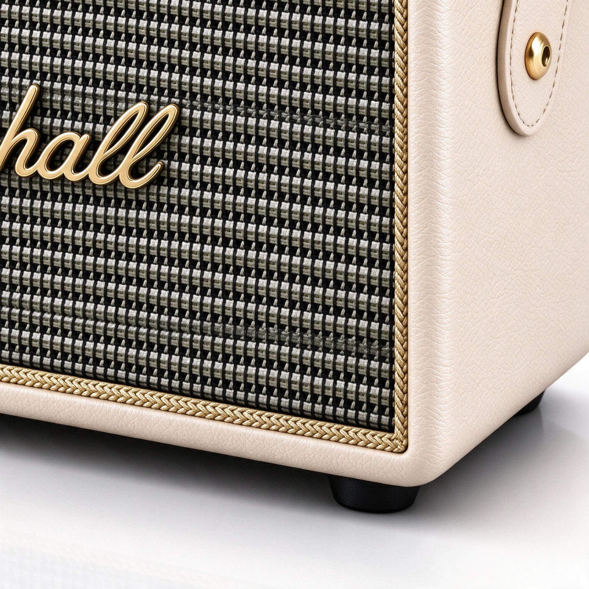 Marshall Portable Bluetooth Speaker Cream and Black 3D Model 3D Model