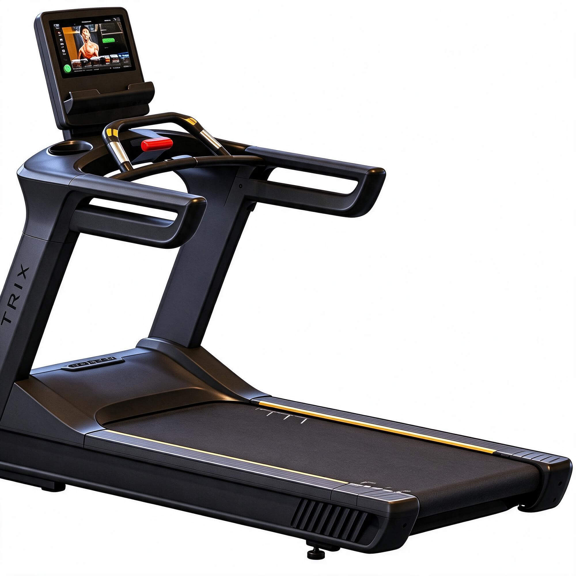 Matrix Gym Equipment Pack 3D Model Treadmill Elliptical Bike 3D Model