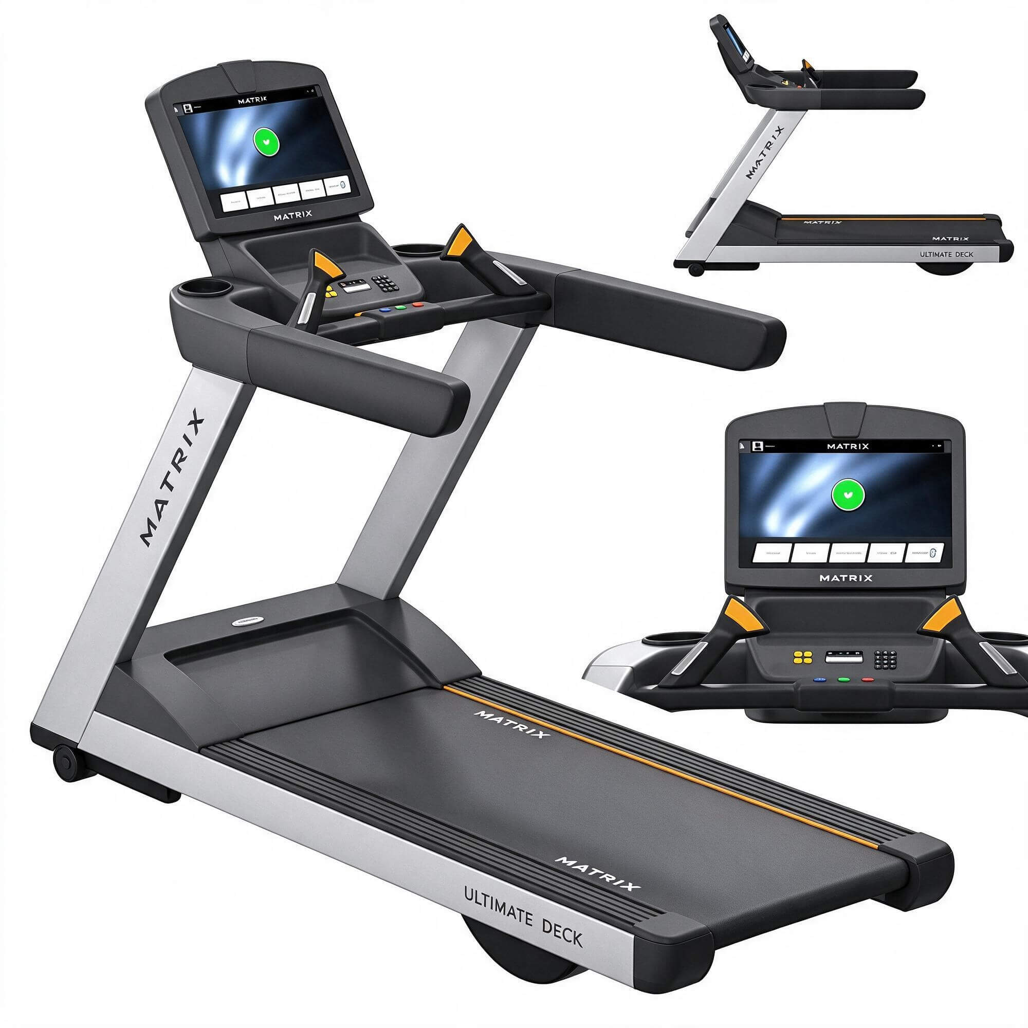 Matrix Ultimate Deck Treadmill 3D Model Commercial Running M 3D Model