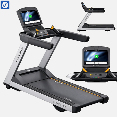 Matrix Ultimate Deck Treadmill 3D Model Commercial Running M 3D Model