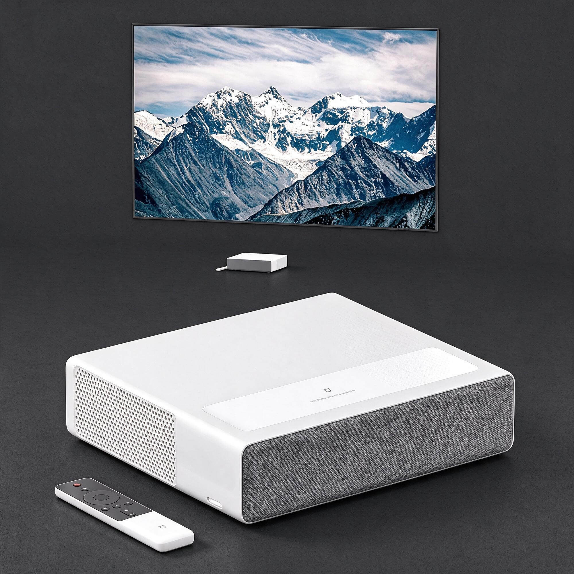 Mi Ultra Short Throw Laser Projector Set 3D Model 3D Model