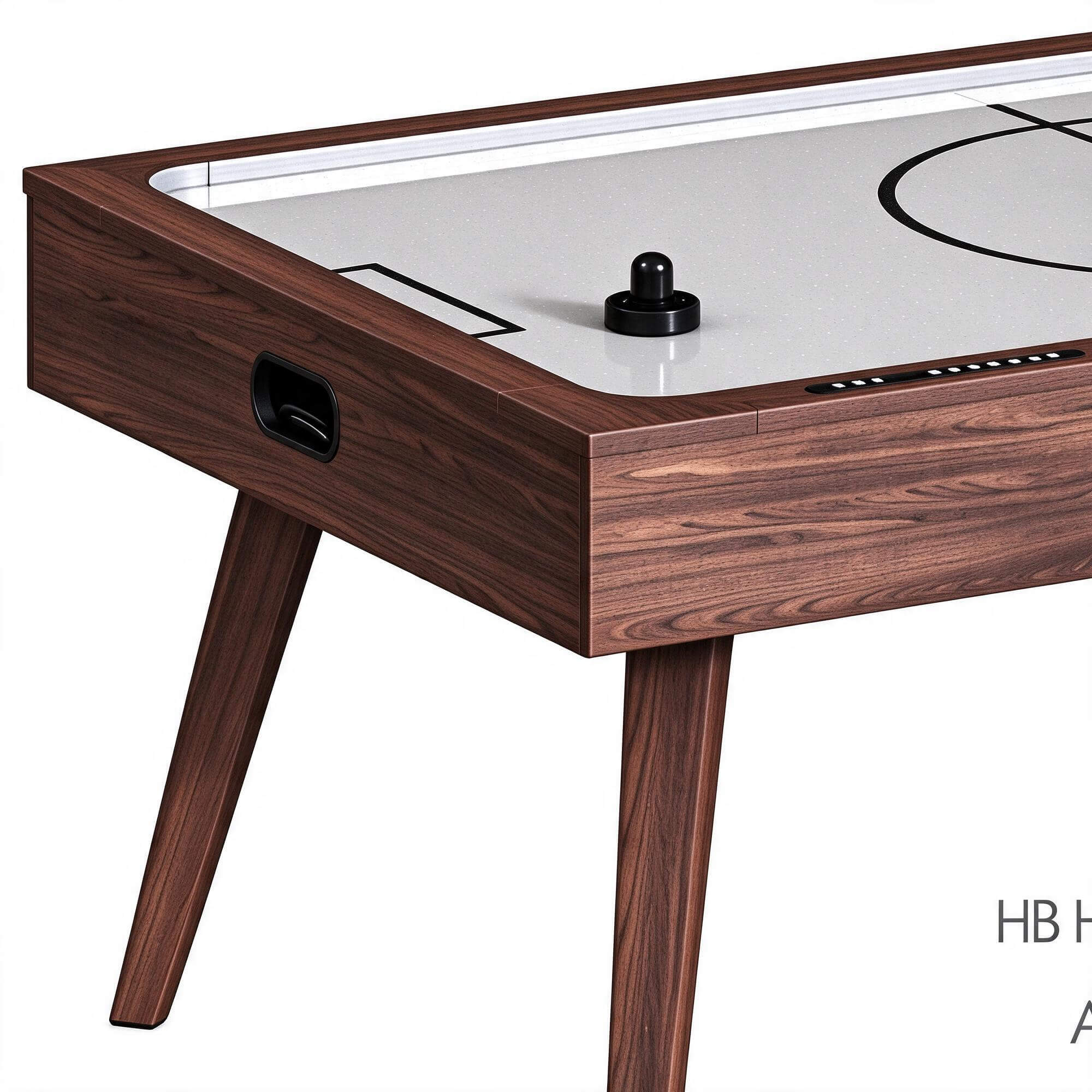 Mid-Century Air Hockey Table 3D Model 3D Model