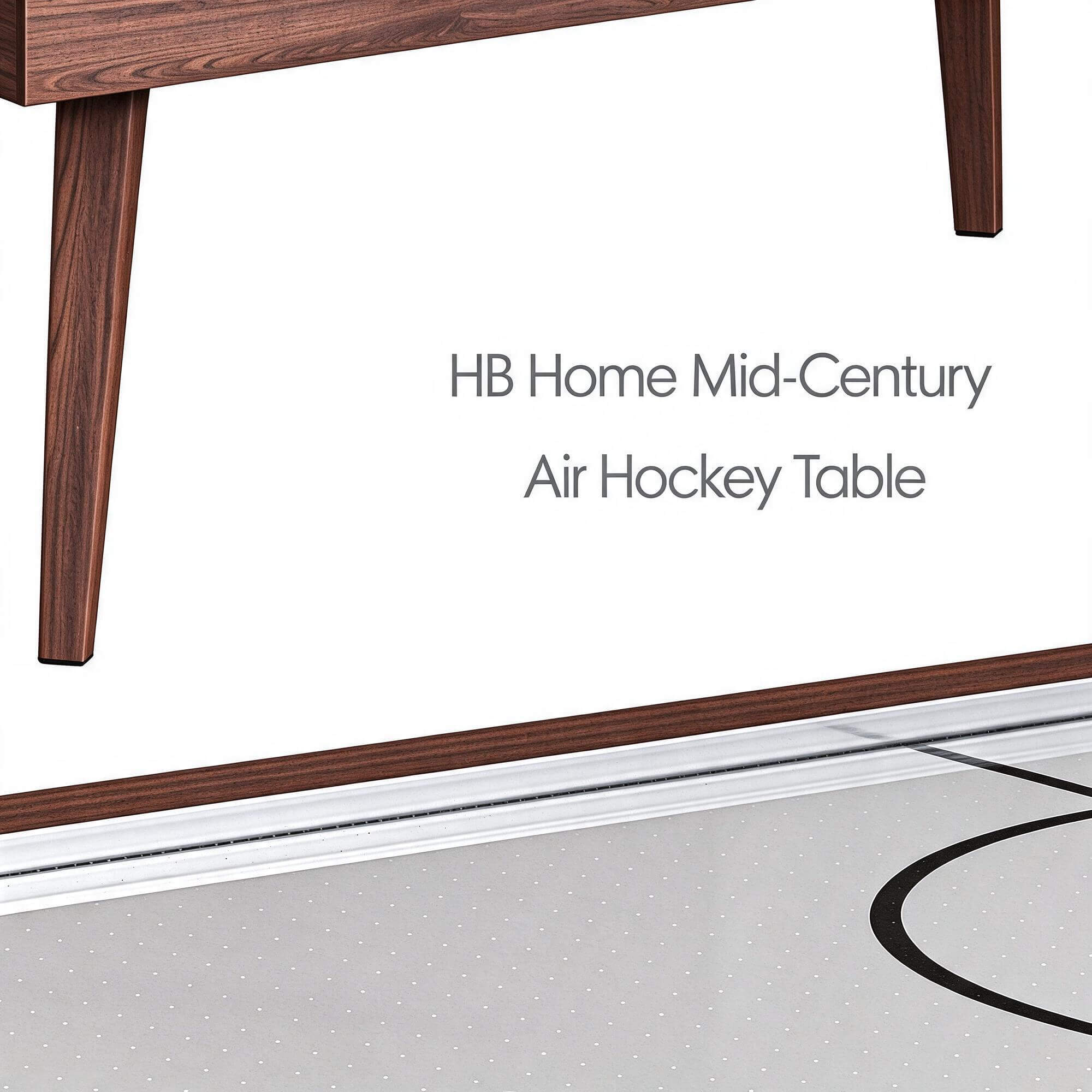 Mid-Century Air Hockey Table 3D Model 3D Model