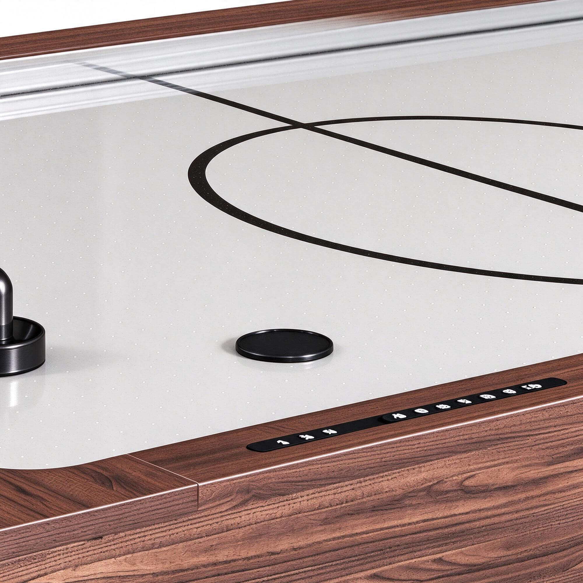 Mid-Century Air Hockey Table 3D Model 3D Model