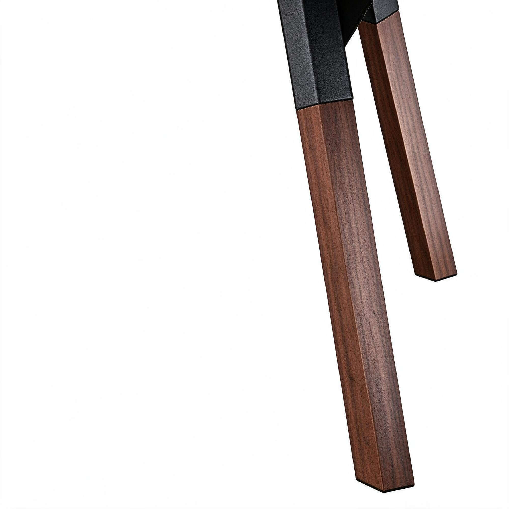 Modern Ping Pong Table 3D Model Dark Surface Wooden Leg Tabl 3D Model
