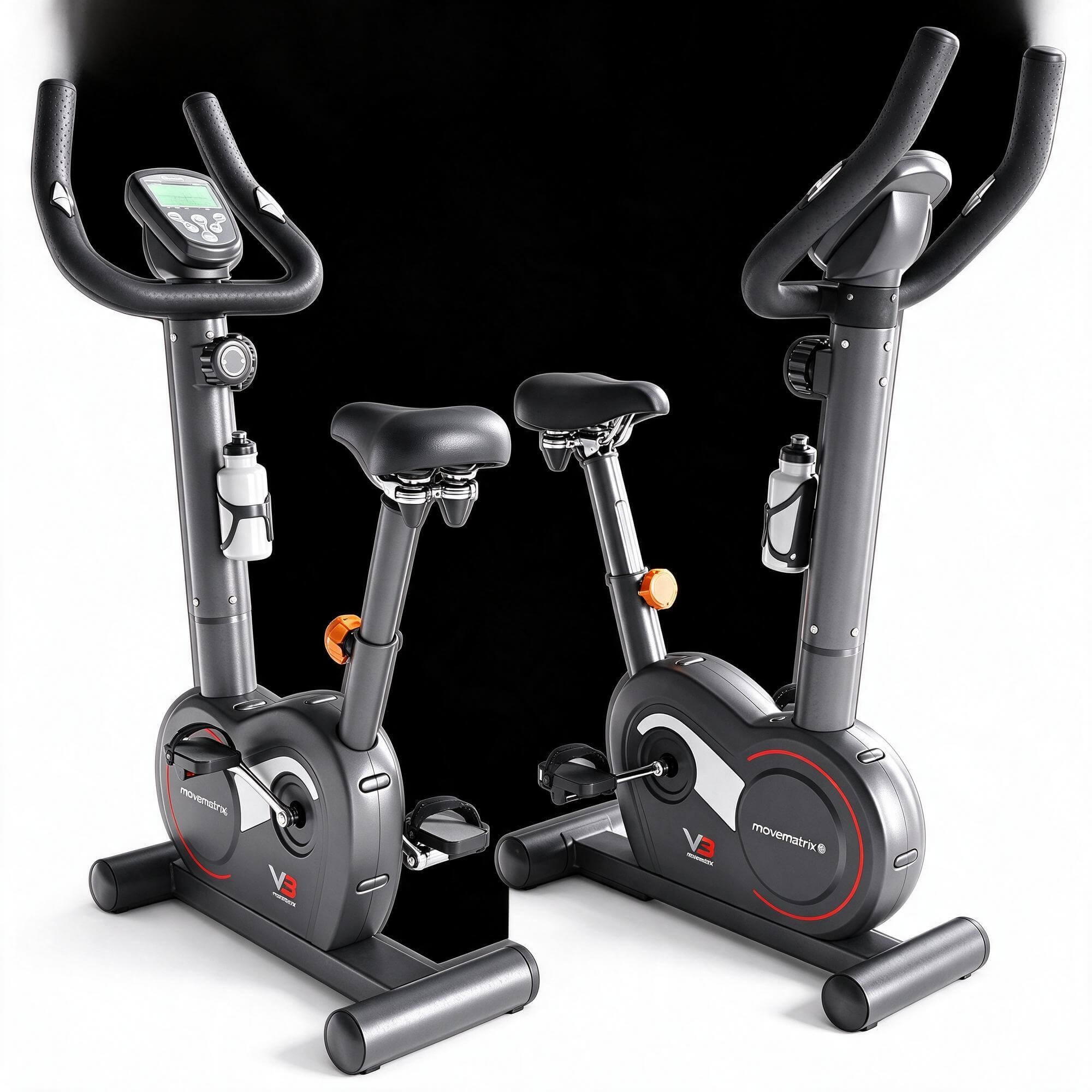 MoveMatrix V3 Upright Exercise Bike 3D Model Stationary Fitn 3D Model