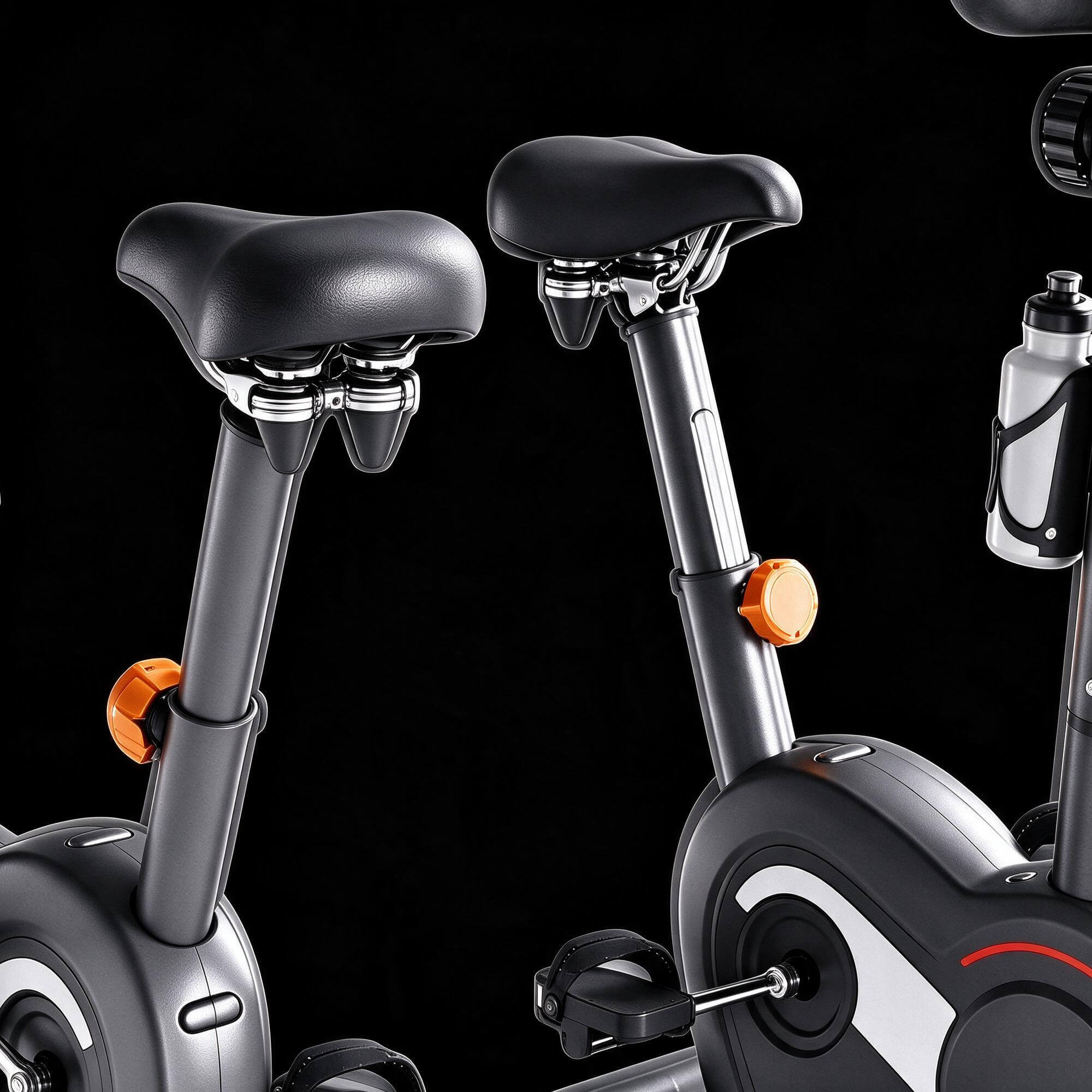 MoveMatrix V3 Upright Exercise Bike 3D Model Stationary Fitn 3D Model
