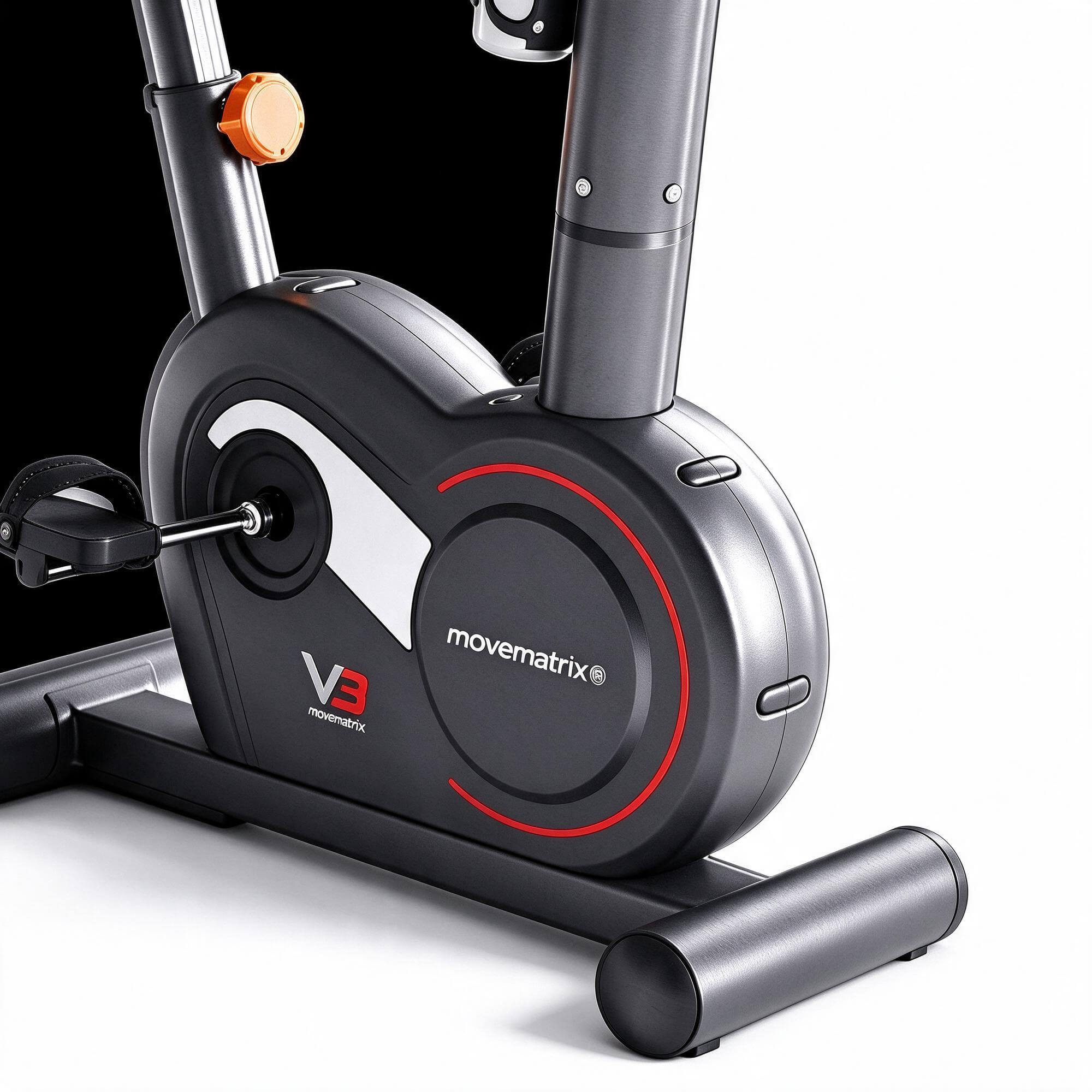 MoveMatrix V3 Upright Exercise Bike 3D Model Stationary Fitn 3D Model