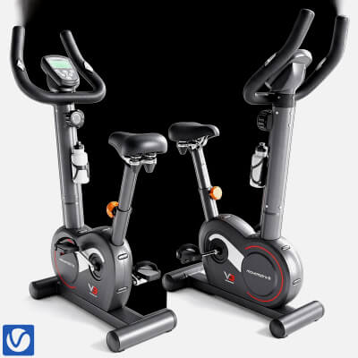 MoveMatrix V3 Upright Exercise Bike 3D Model Stationary Fitn 3D Model