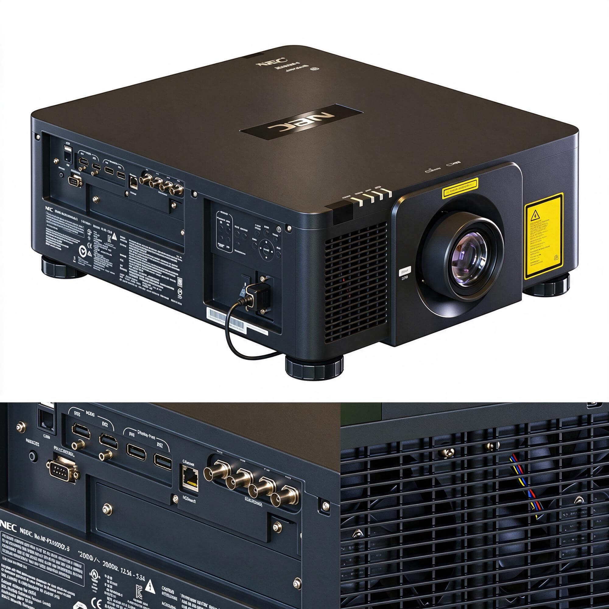 NEC Large Venue Laser Projector 3D Model 3D Model